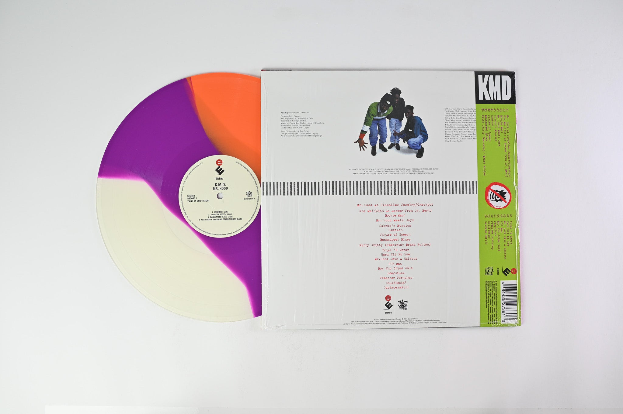 KMD - Mr. Hood on Get on Down Ltd RSD 2021 Tri Color Reissue