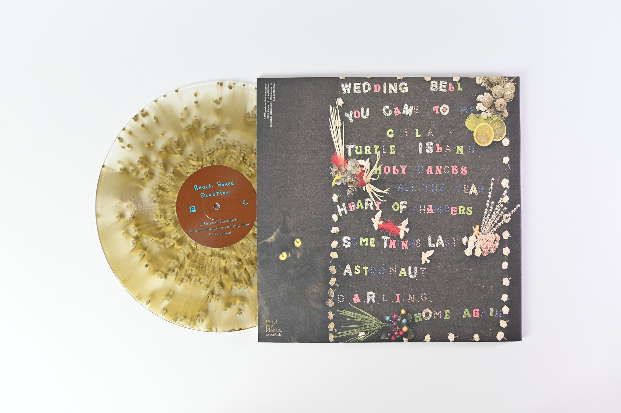 Beach House - Devotion on Carpark Deluxe Clear w/Gold Splatter Reissue