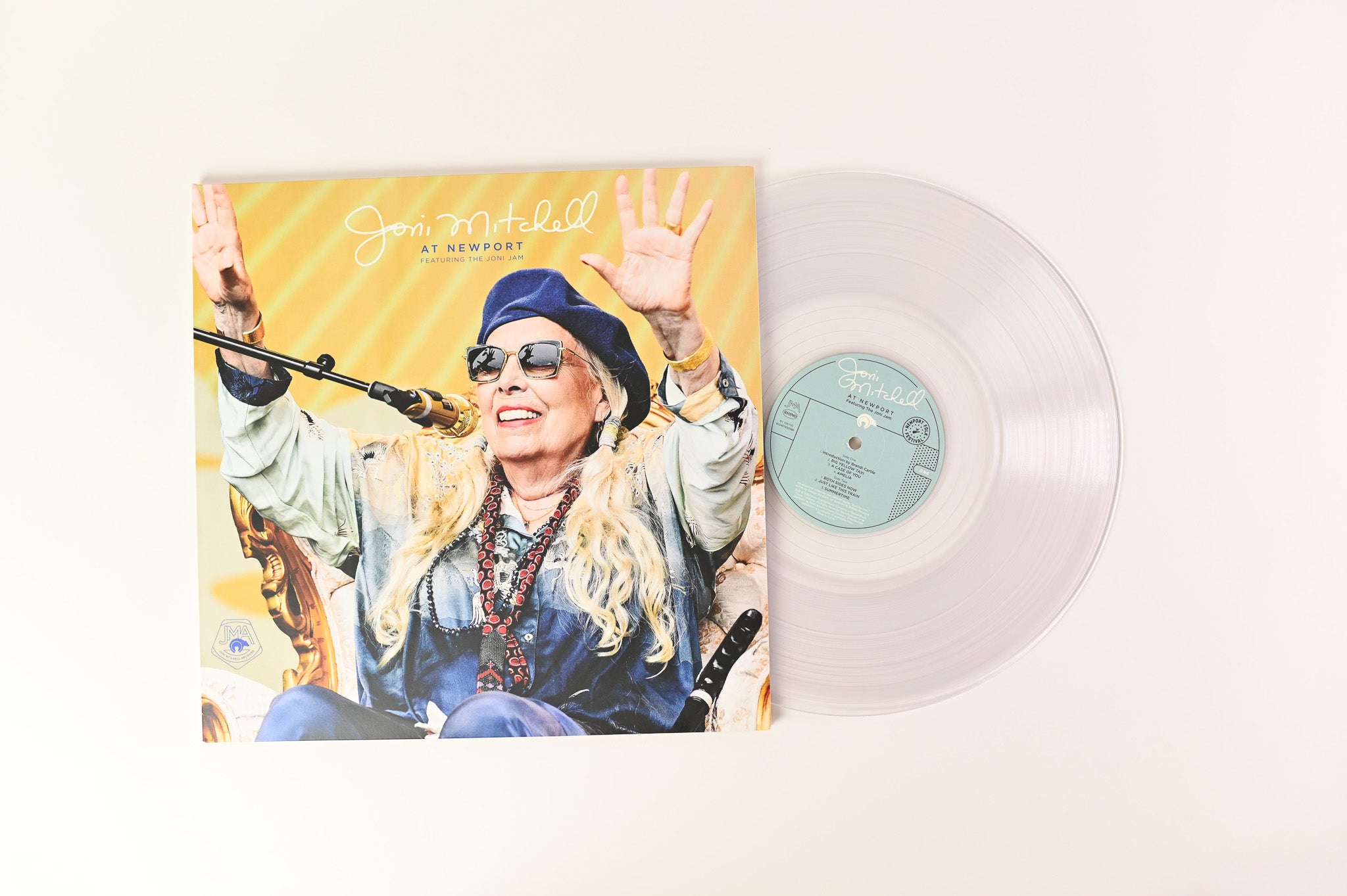 Joni Mitchell - At Newport on Rhino Clear Vinyl