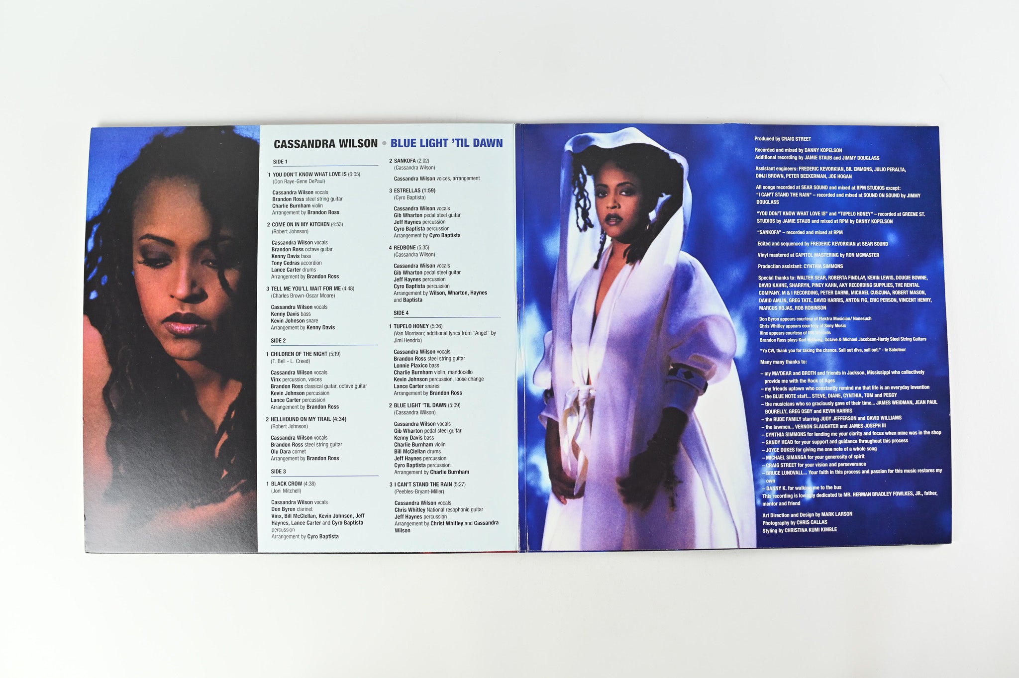 Cassandra Wilson - Blue Light 'Til Dawn Reissue on Blue Note