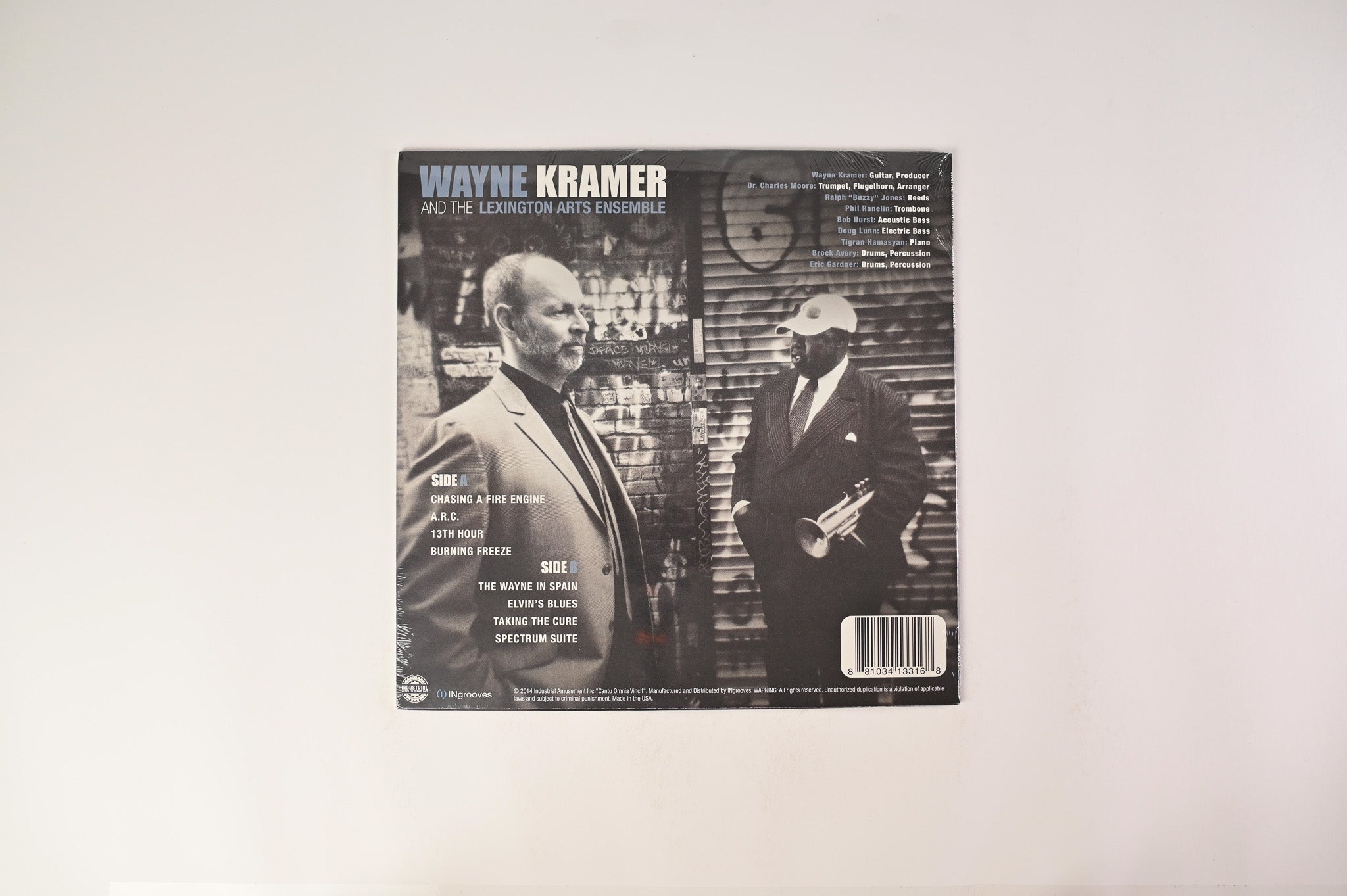 Wayne Kramer And The Lexington Arts Ensemble - Lexington on Industrial Amusement - Sealed