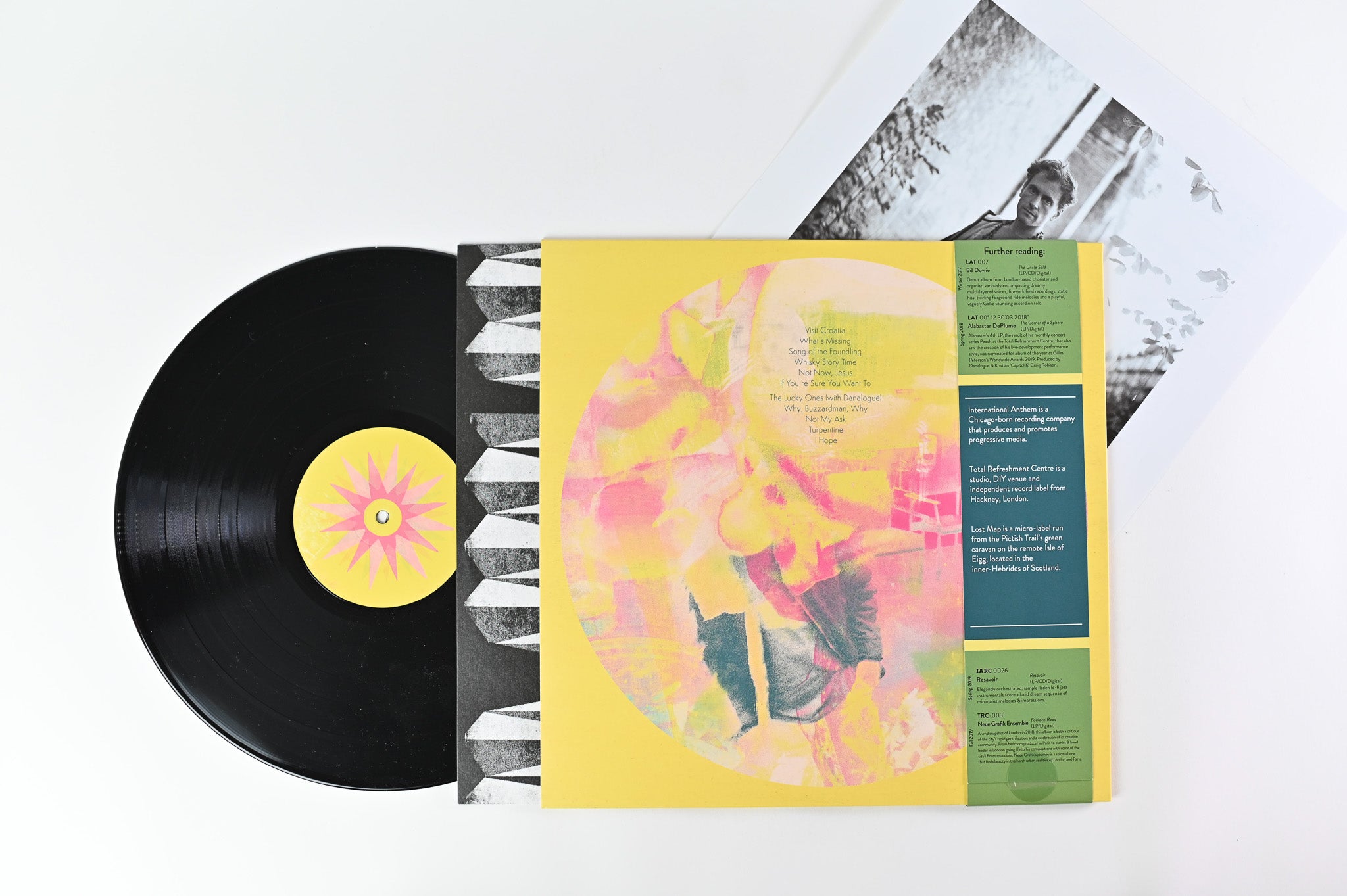 Alabaster DePlume - To Cy & Lee: Instrumentals Vol. 1 on International Anthem Recording Company