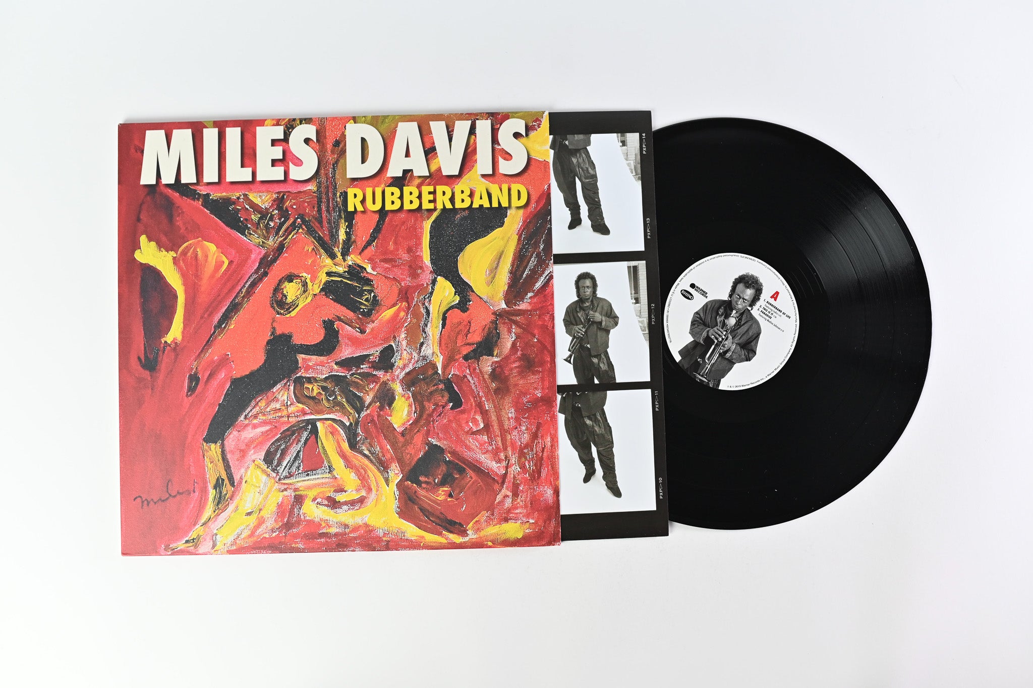 Miles Davis - Rubberband on Rhino/Warner Records
