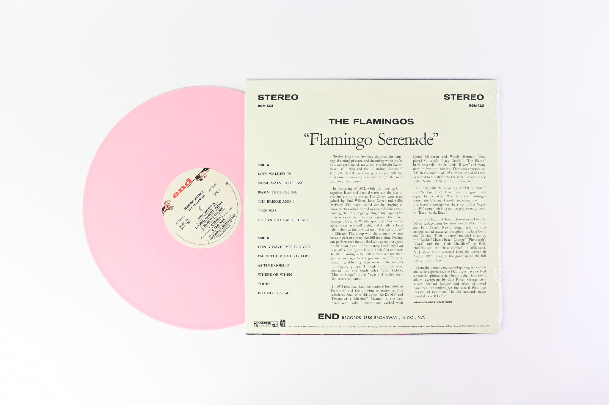 The Flamingos - Flamingo Serenade on End Ltd Pink Reissue