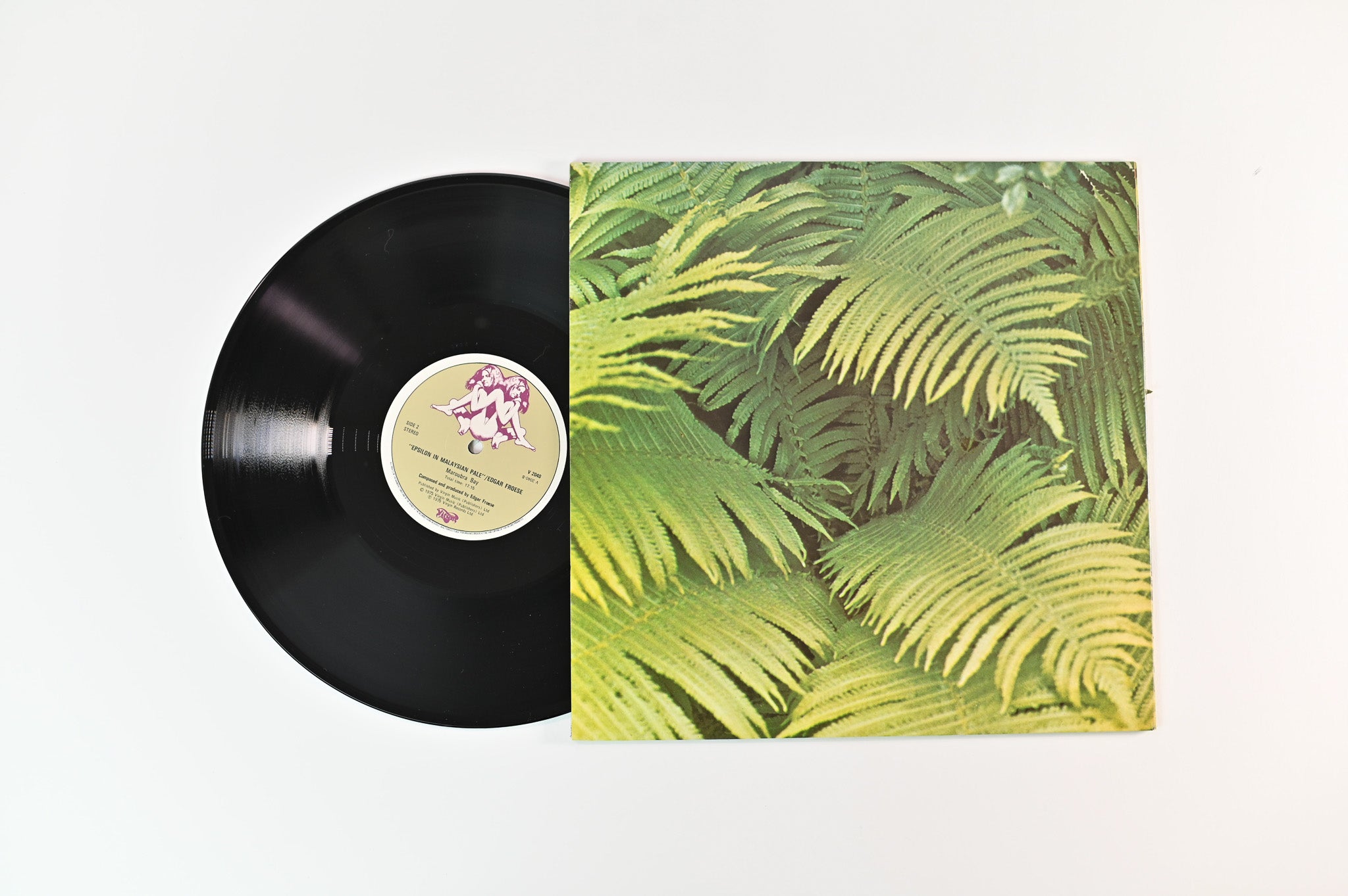 Edgar Froese - Epsilon In Malaysian Pale on Virgin UK Press