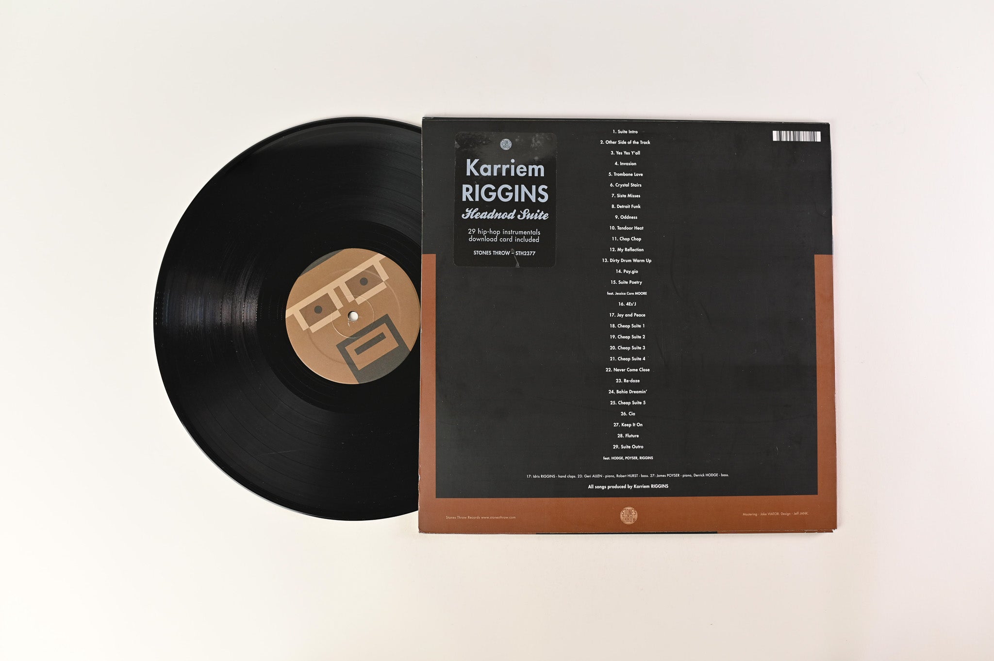 Karriem Riggins - Headnod Suite on Stones Throw Records