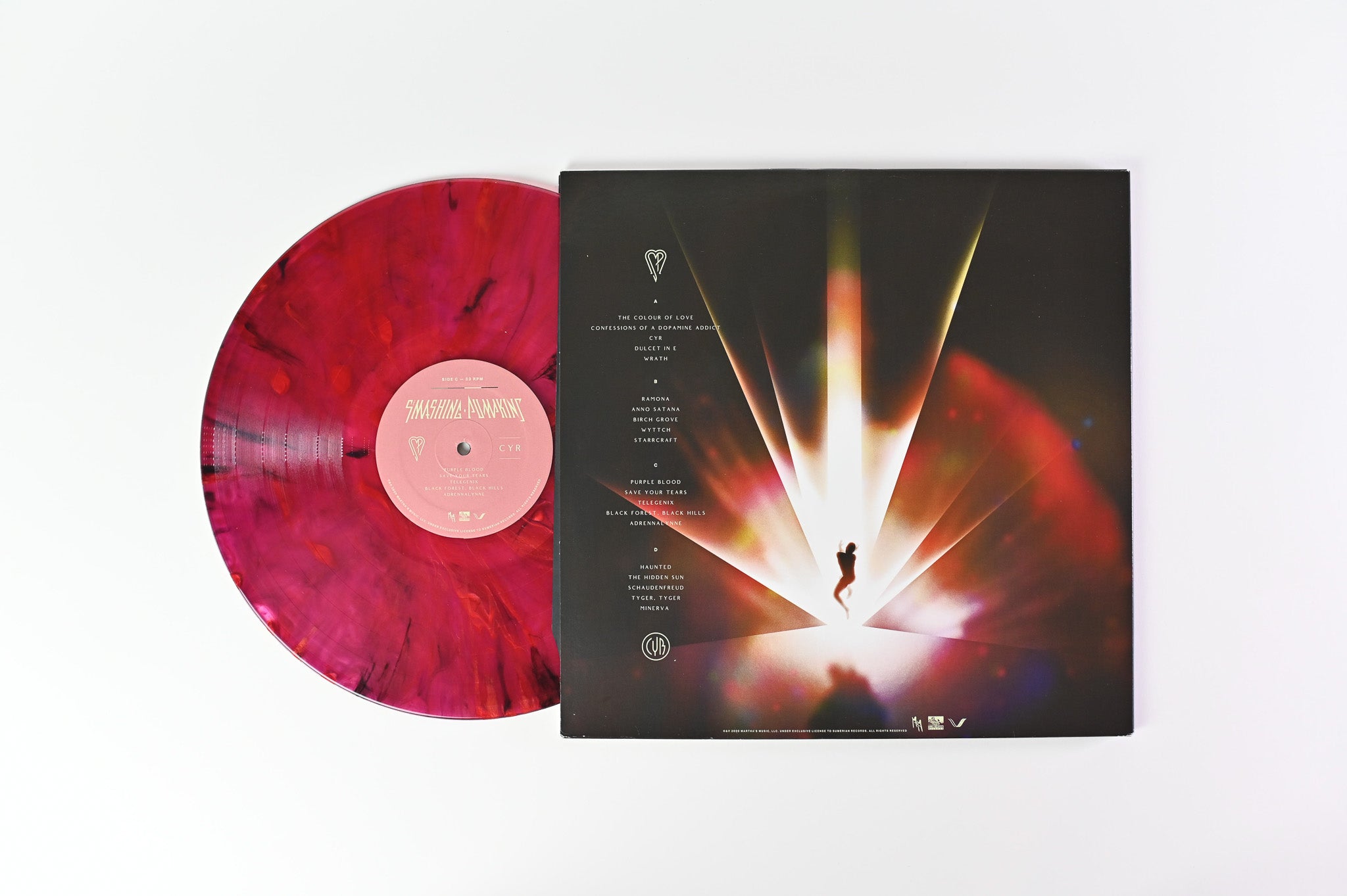 The Smashing Pumpkins - Cyr on Sumerian Ltd Red Marble
