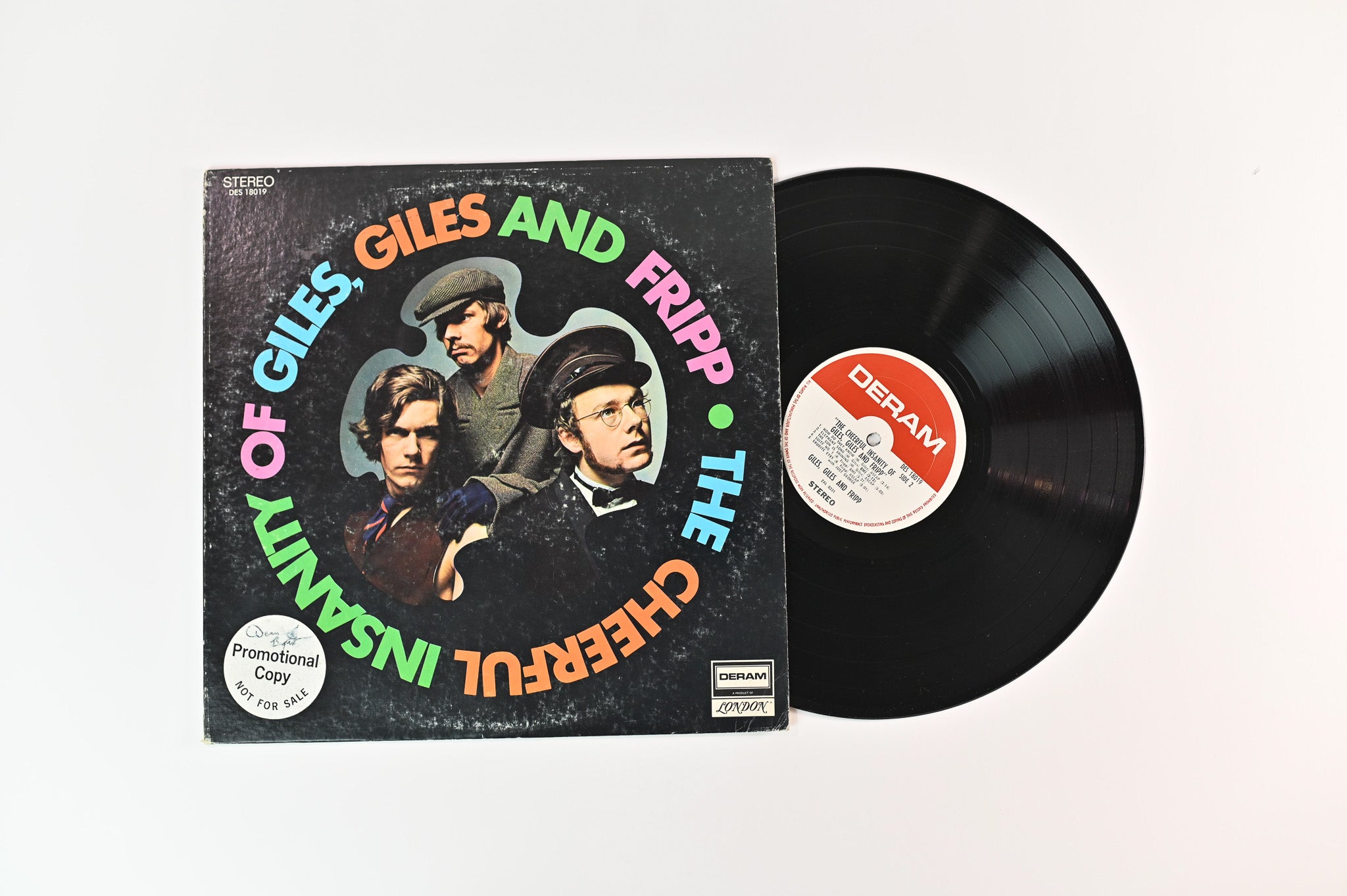 Giles, Giles And Fripp - The Cheerful Insanity Of Giles, Giles And Fripp on Deram
