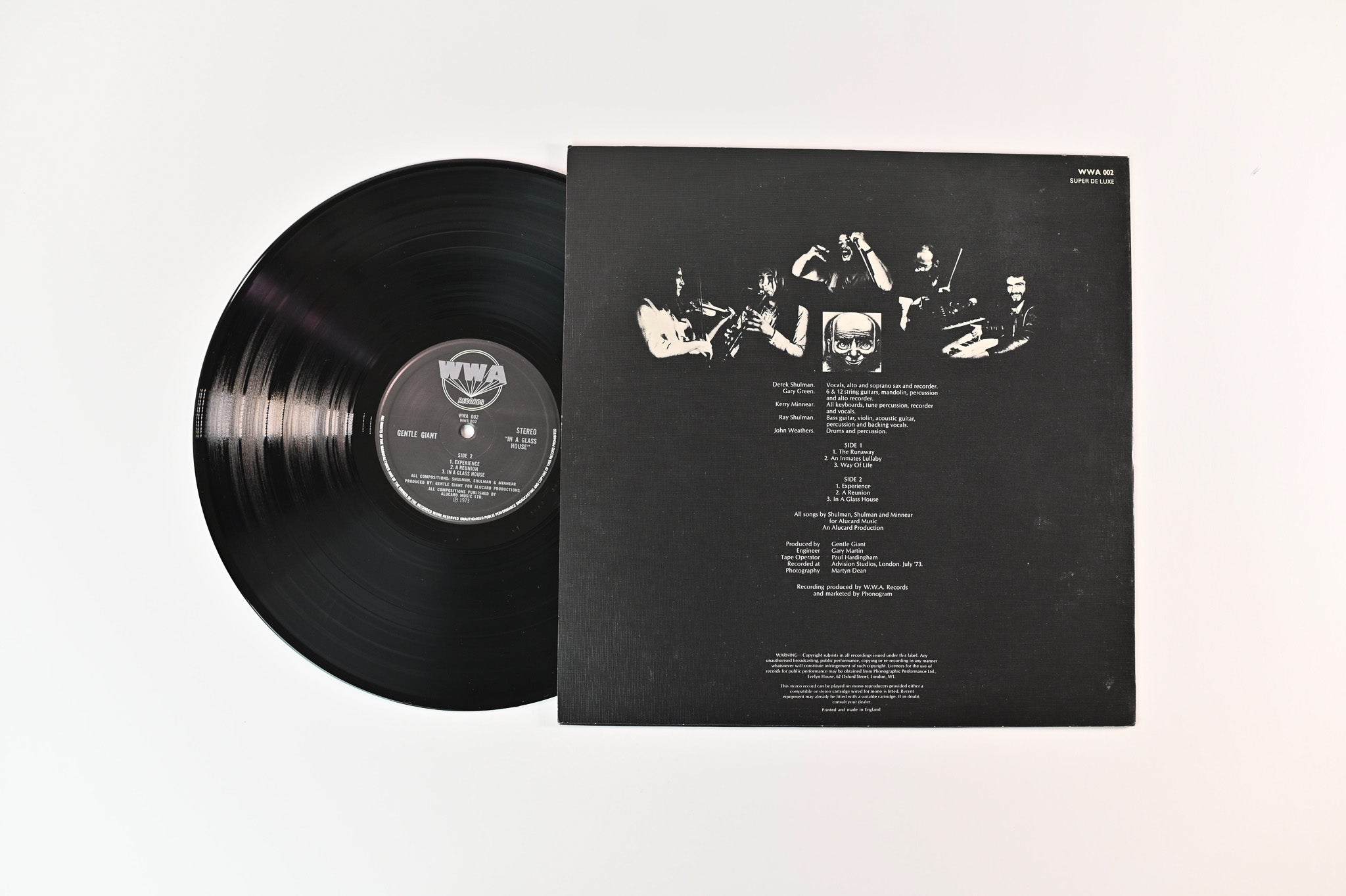 Gentle Giant - In A Glass House on WWA UK Press