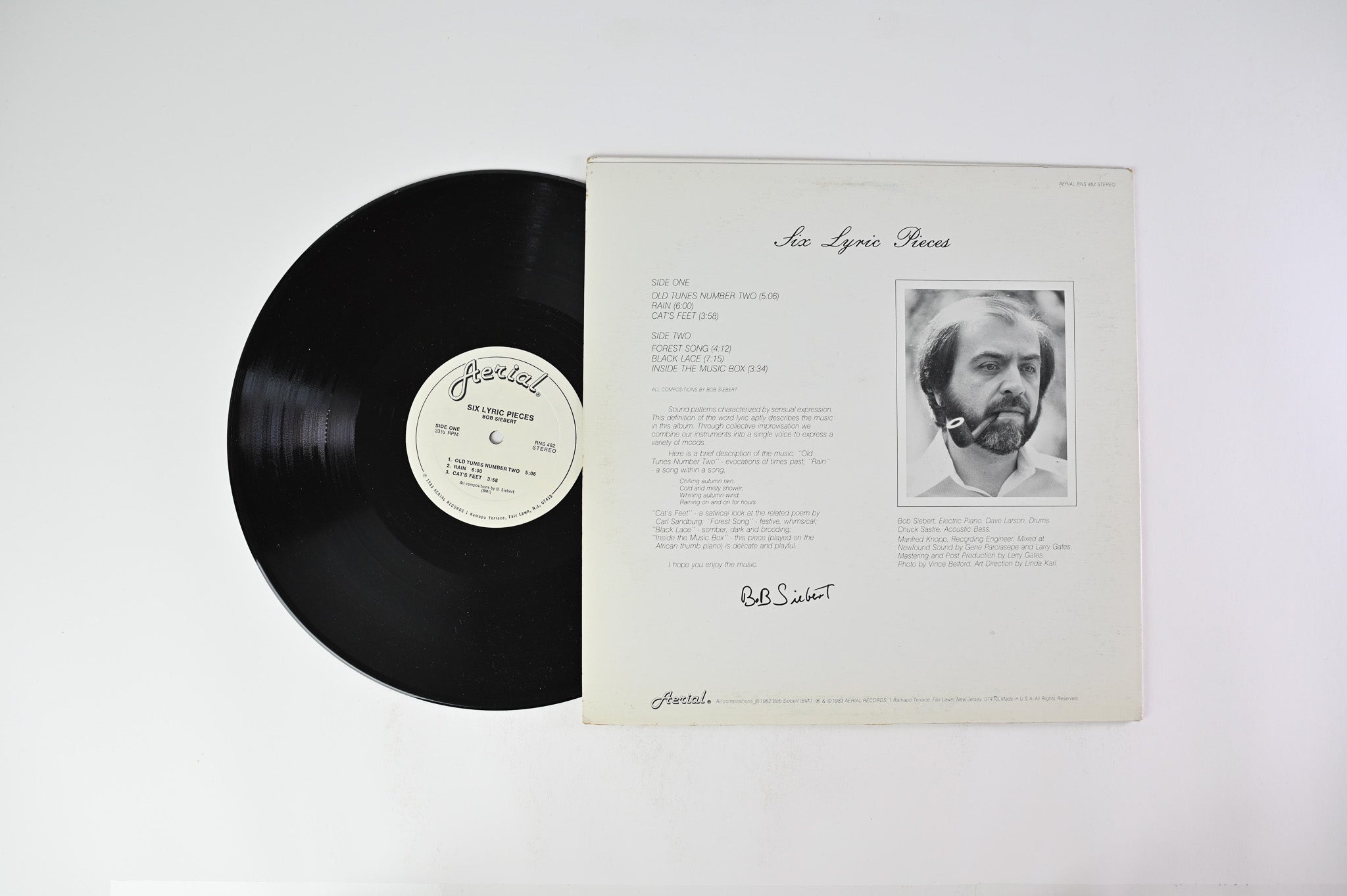 Bob Siebert - Six Lyric Pieces on Aerial