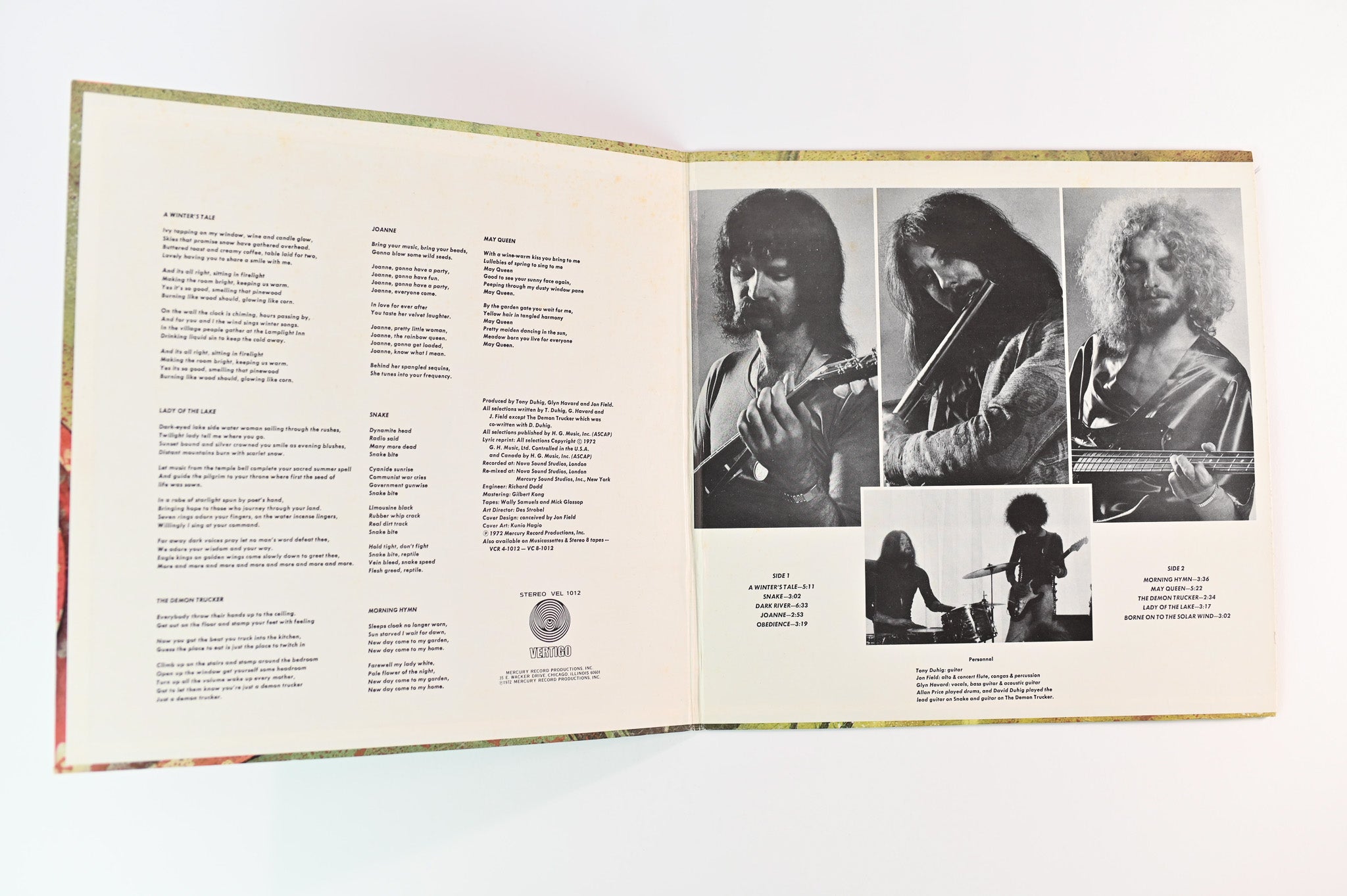 Jade Warrior - Last Autumn's Dream on Vertigo Reissue