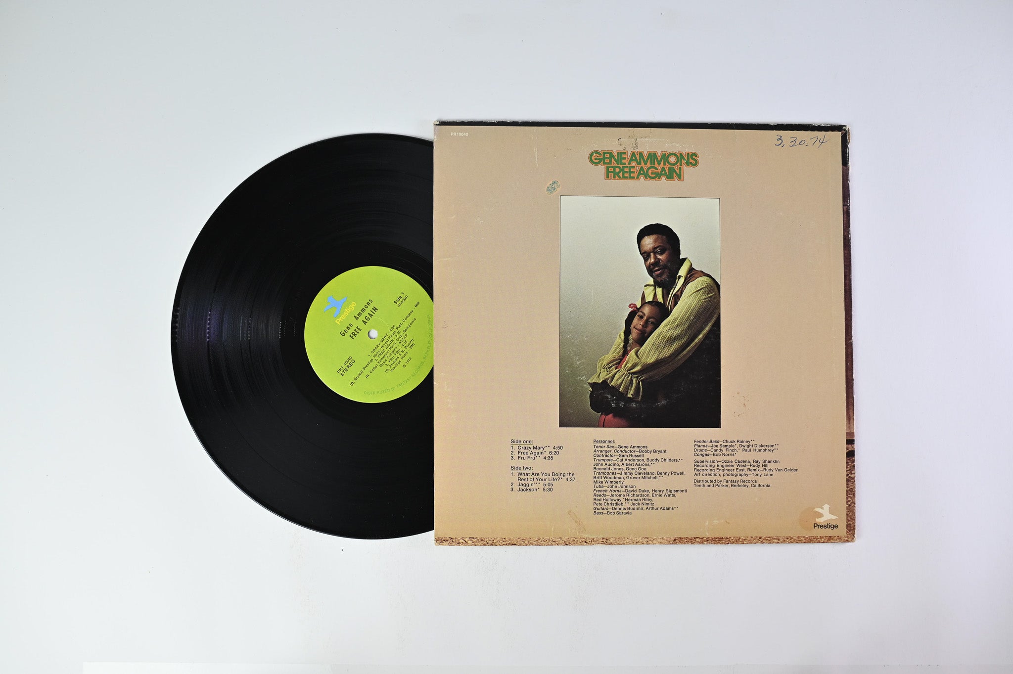 Gene Ammons - Free Again on Prestige
