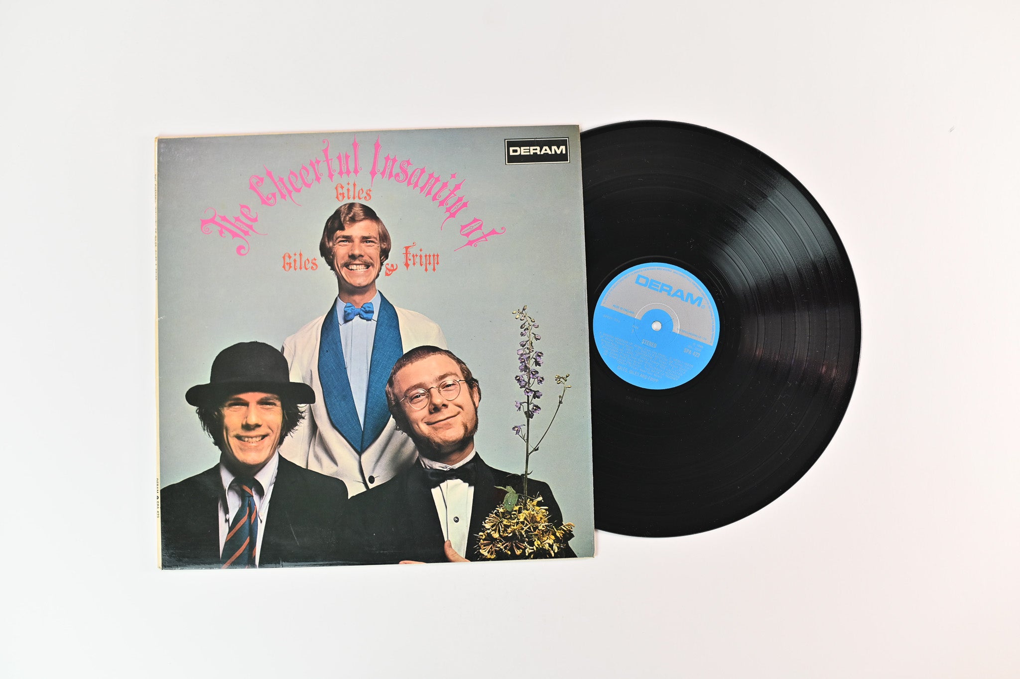 Giles, Giles And Fripp - The Cheerful Insanity Of Giles, Giles And Fripp on Deram UK Reissue