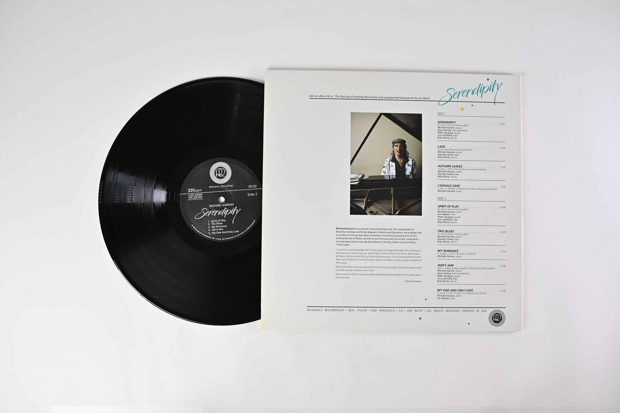 Michael Garson - Serendipity on Reference Recordings