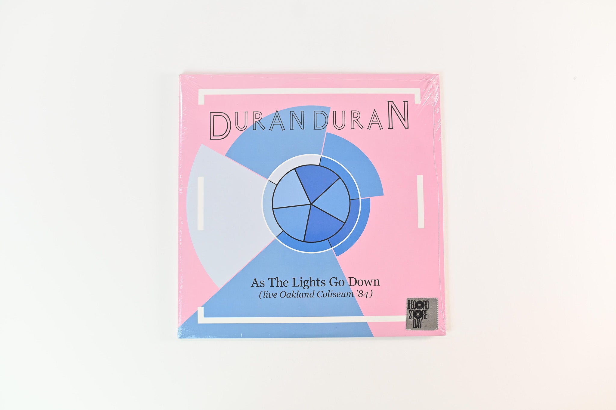 Duran Duran - As The Lights Go Down (Live Oakland Coliseum '84) on Parlophone RSD 2019 Ltd Pink / Blue Vinyl
