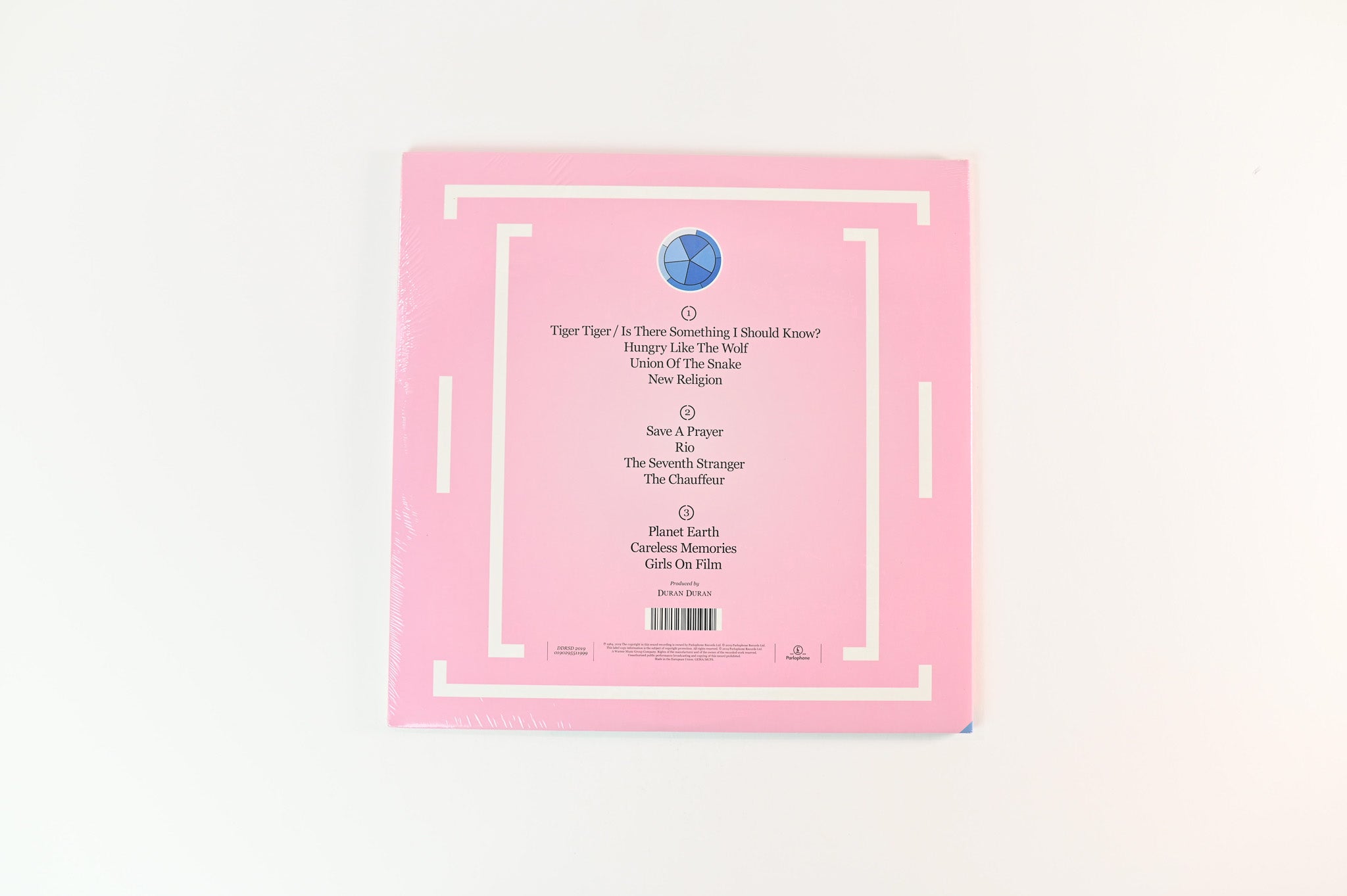Duran Duran - As The Lights Go Down (Live Oakland Coliseum '84) on Parlophone RSD 2019 Ltd Pink / Blue Vinyl