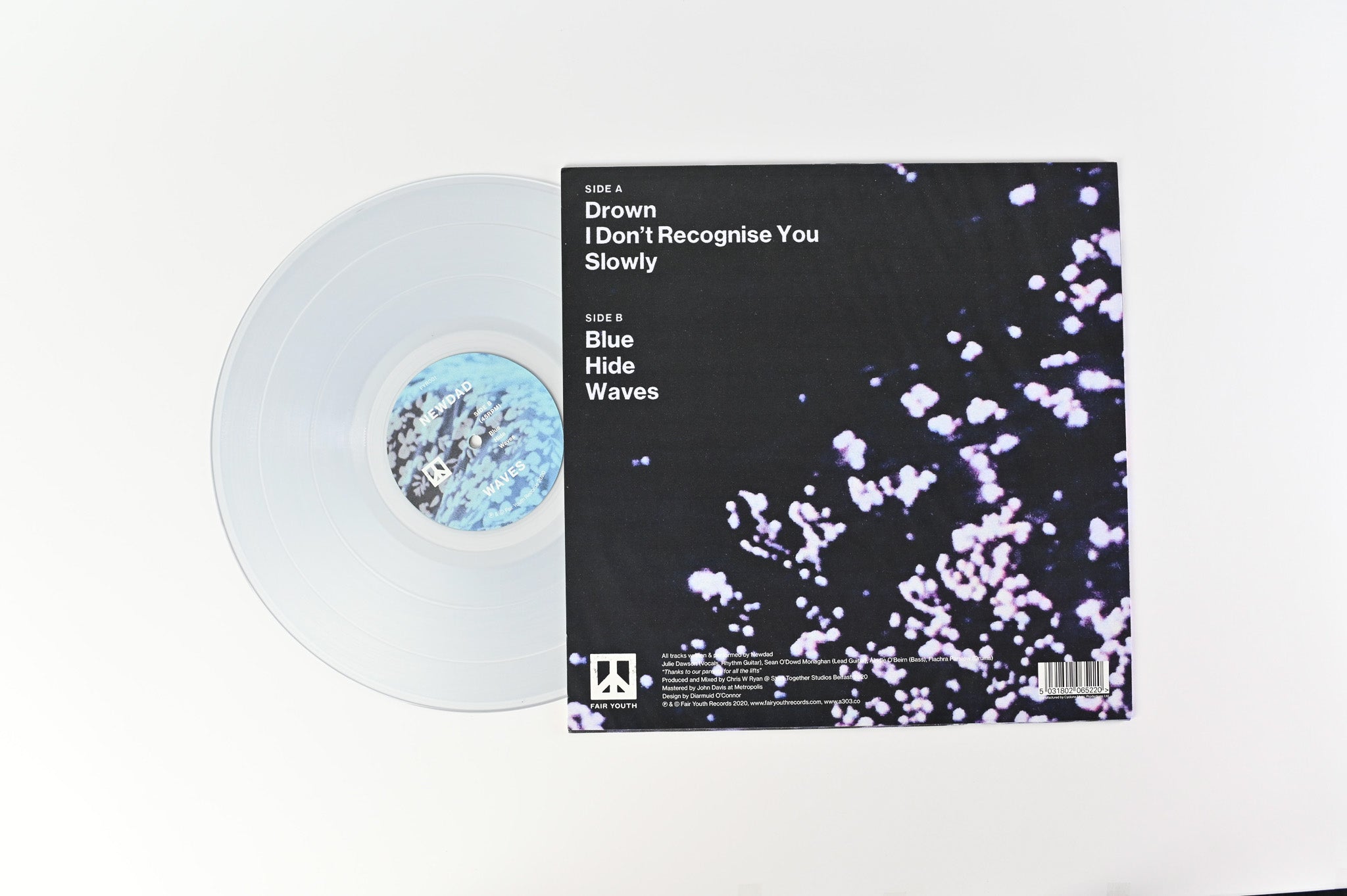 NewDad - Waves on Fair Youth Clear Vinyl