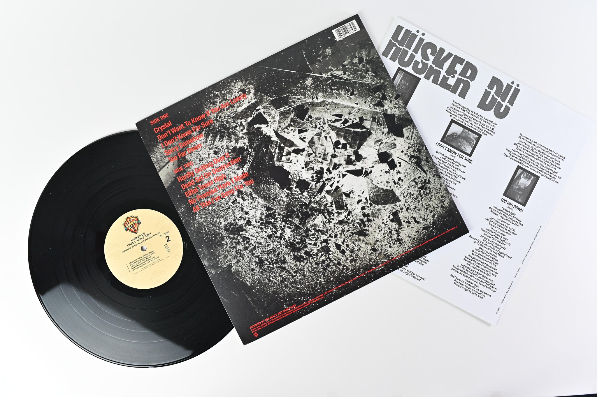 Hüsker Dü - Candy Apple Grey on Warner Bros. Records