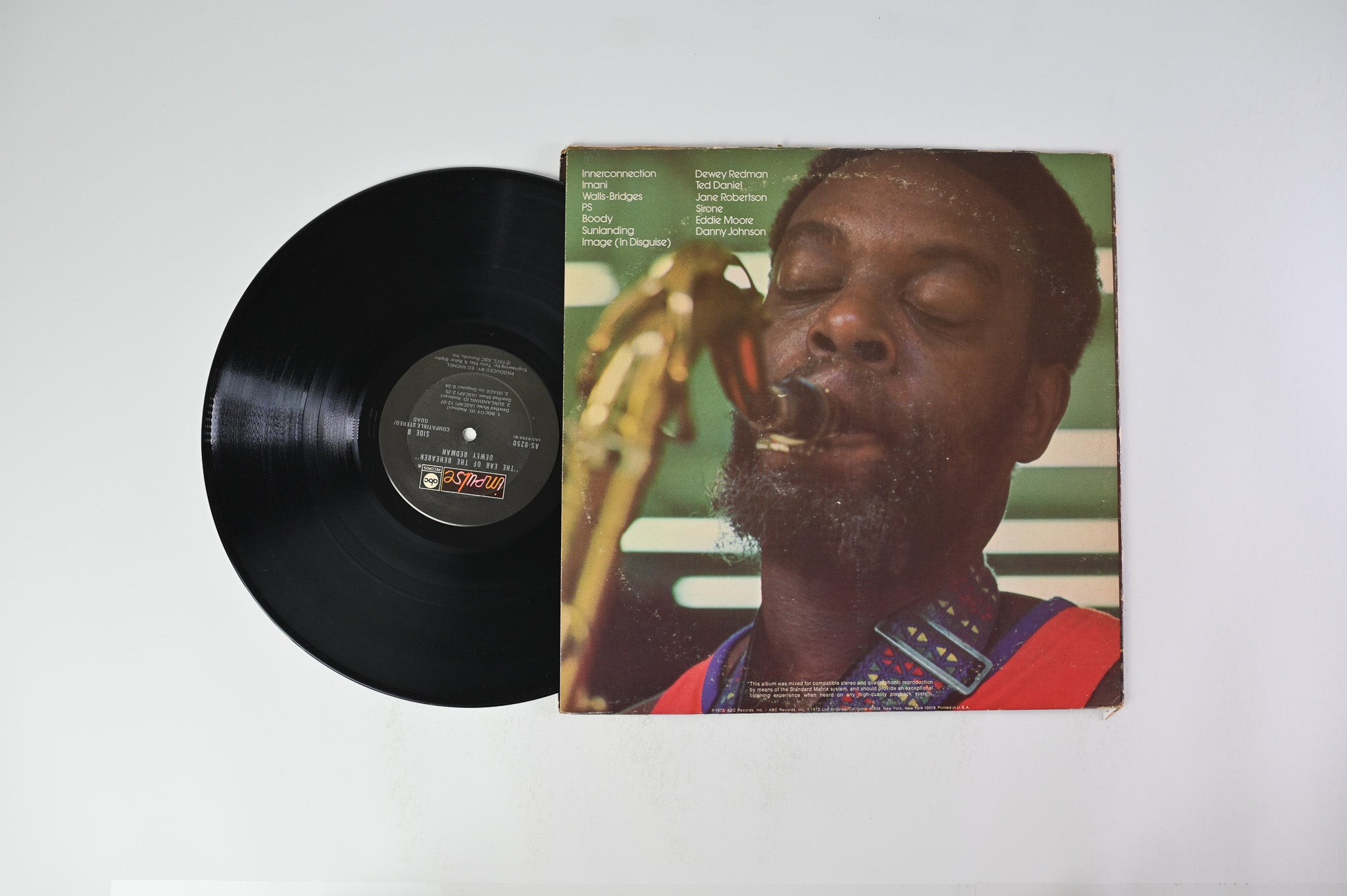 Dewey Redman - The Ear Of The Behearer on Impulse! / ABC