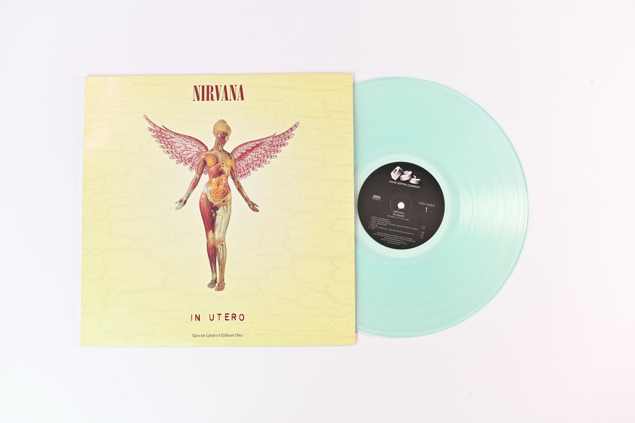 洋楽 NIRVANA - In Utero limited Clear vinyl Nirvana - In Utero on Geffen Ltd Clear Vinyl