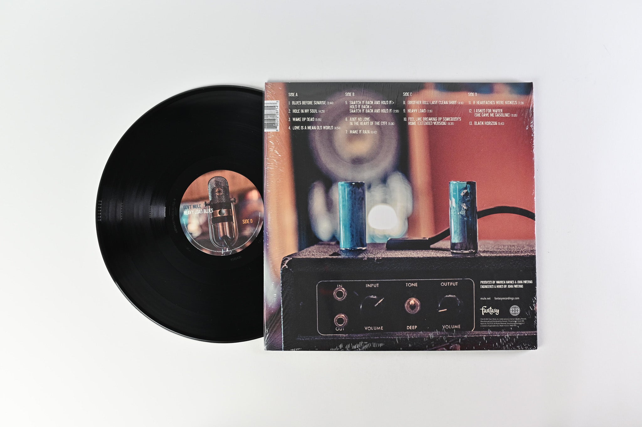 Gov't Mule - Heavy Load Blues on Fantasty 180 Gram