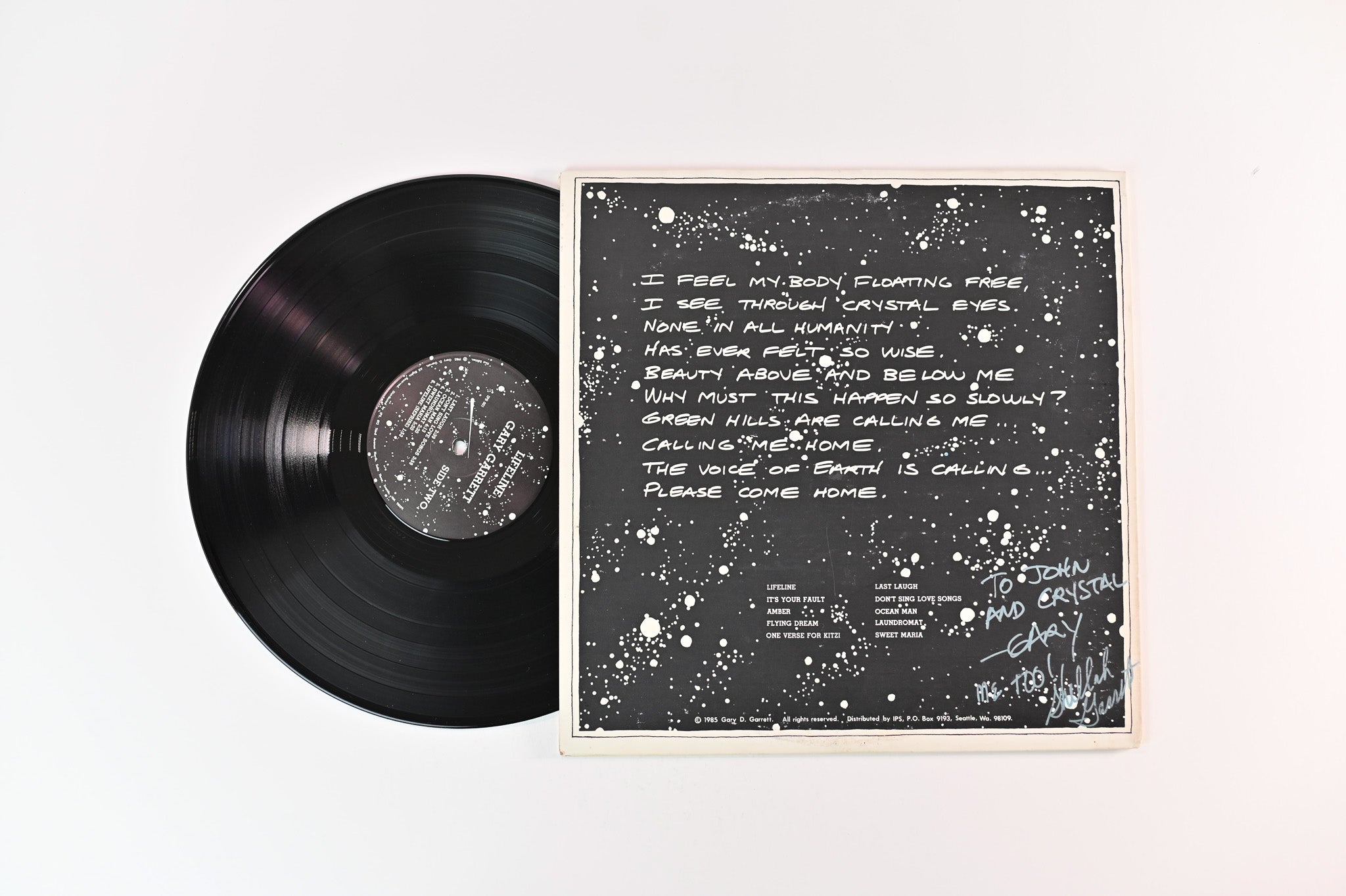 Gary Garrett - Lifeline on IPS Ltd Numbered