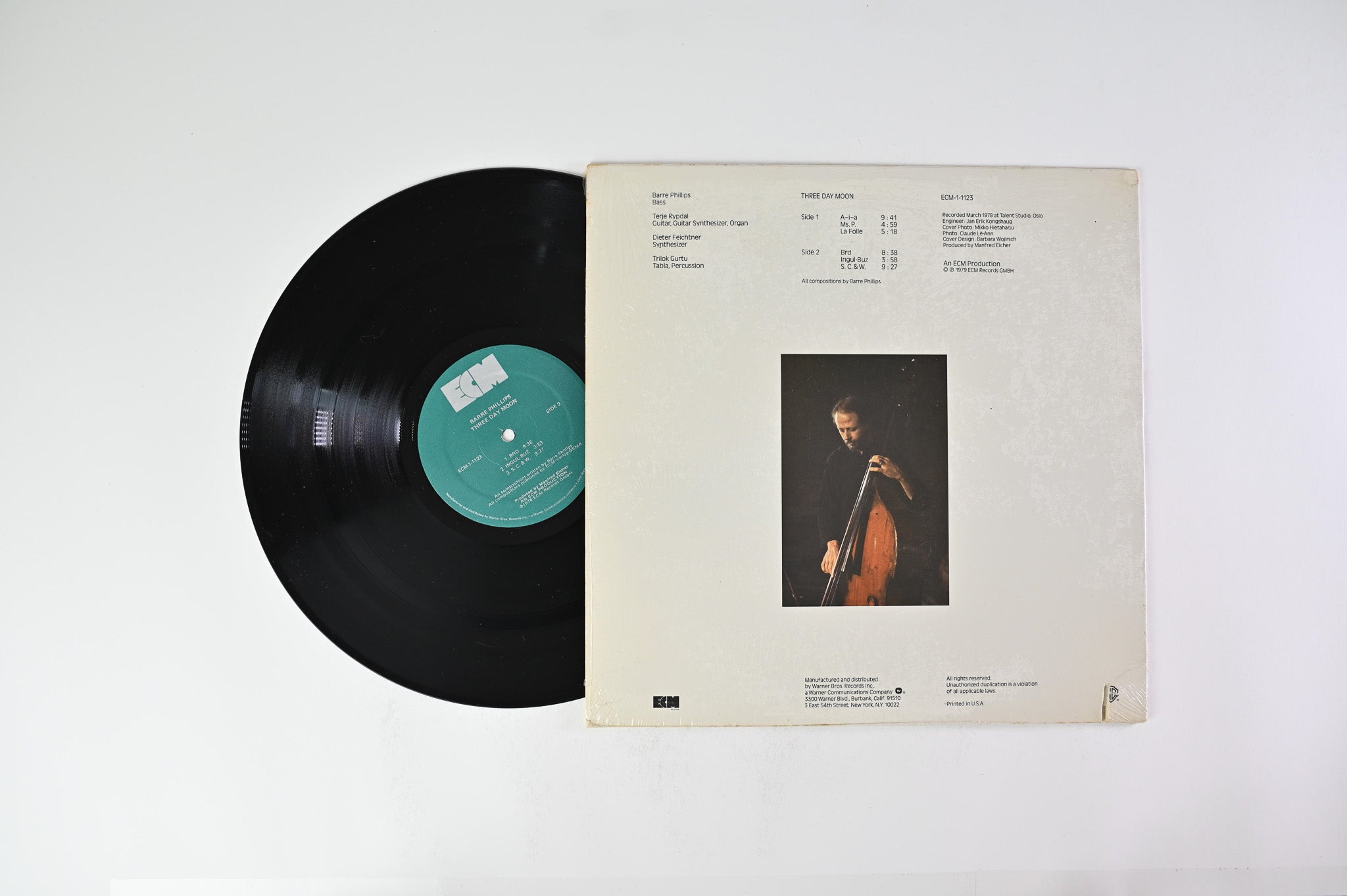 Barre Phillips - Three Day Moon on ECM Records