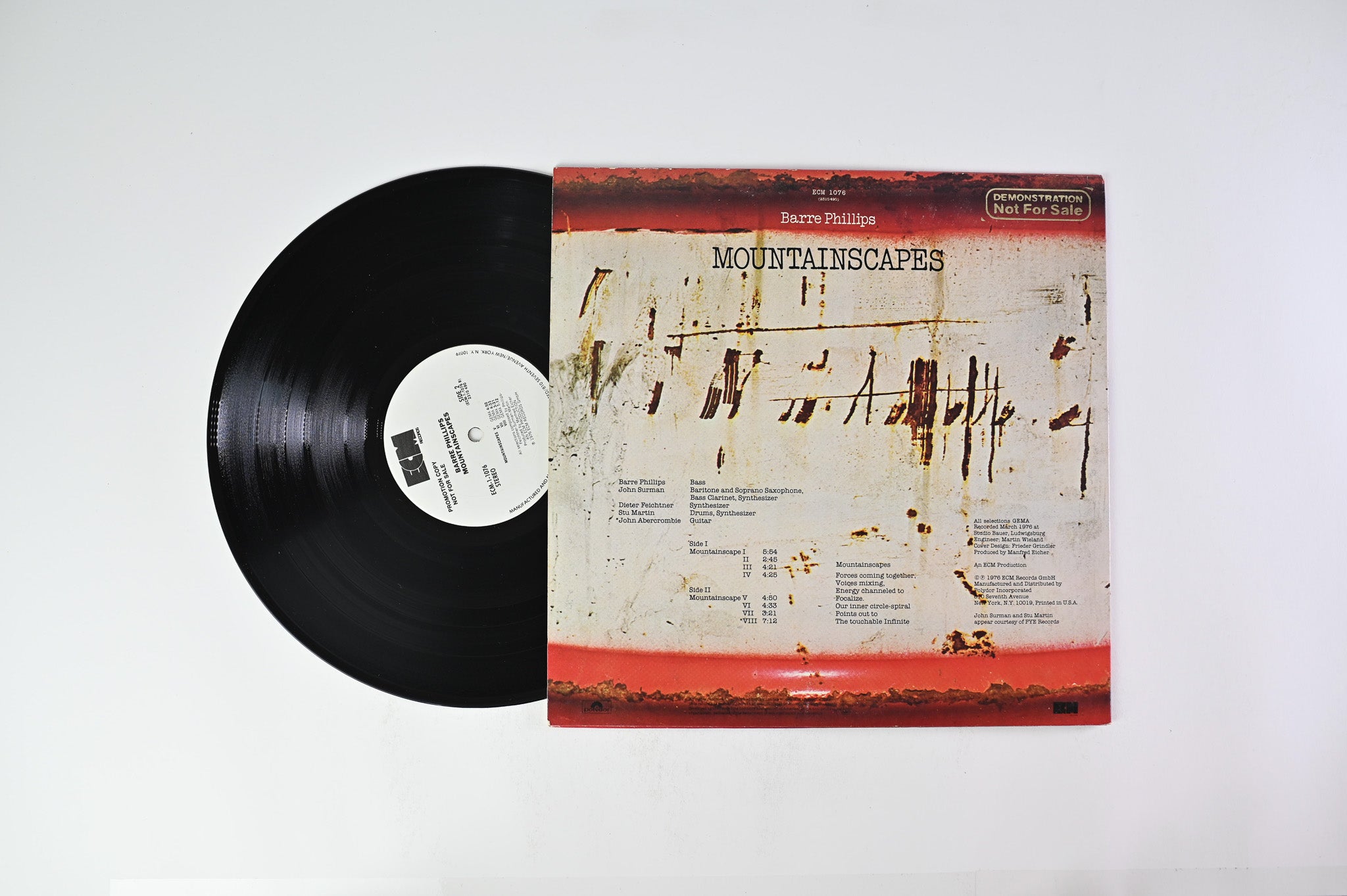 Barre Phillips - Mountainscapes on ECM - Promo