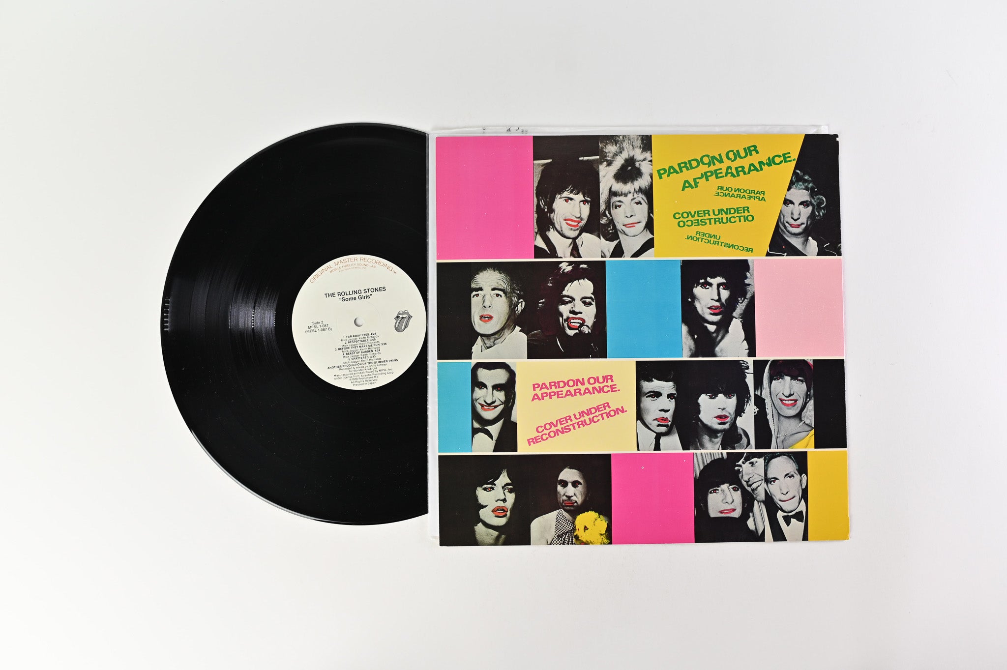 The Rolling Stones - Some Girls Mobile Fidelity Sound Lab MFSL Reissue