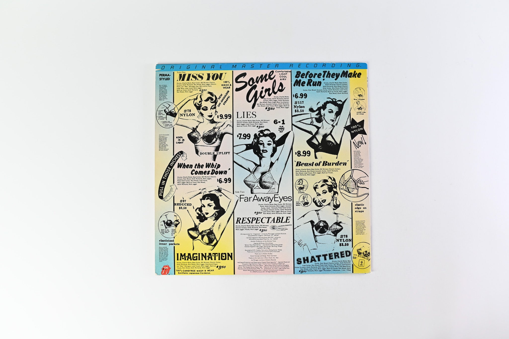 The Rolling Stones - Some Girls Mobile Fidelity Sound Lab MFSL Reissue