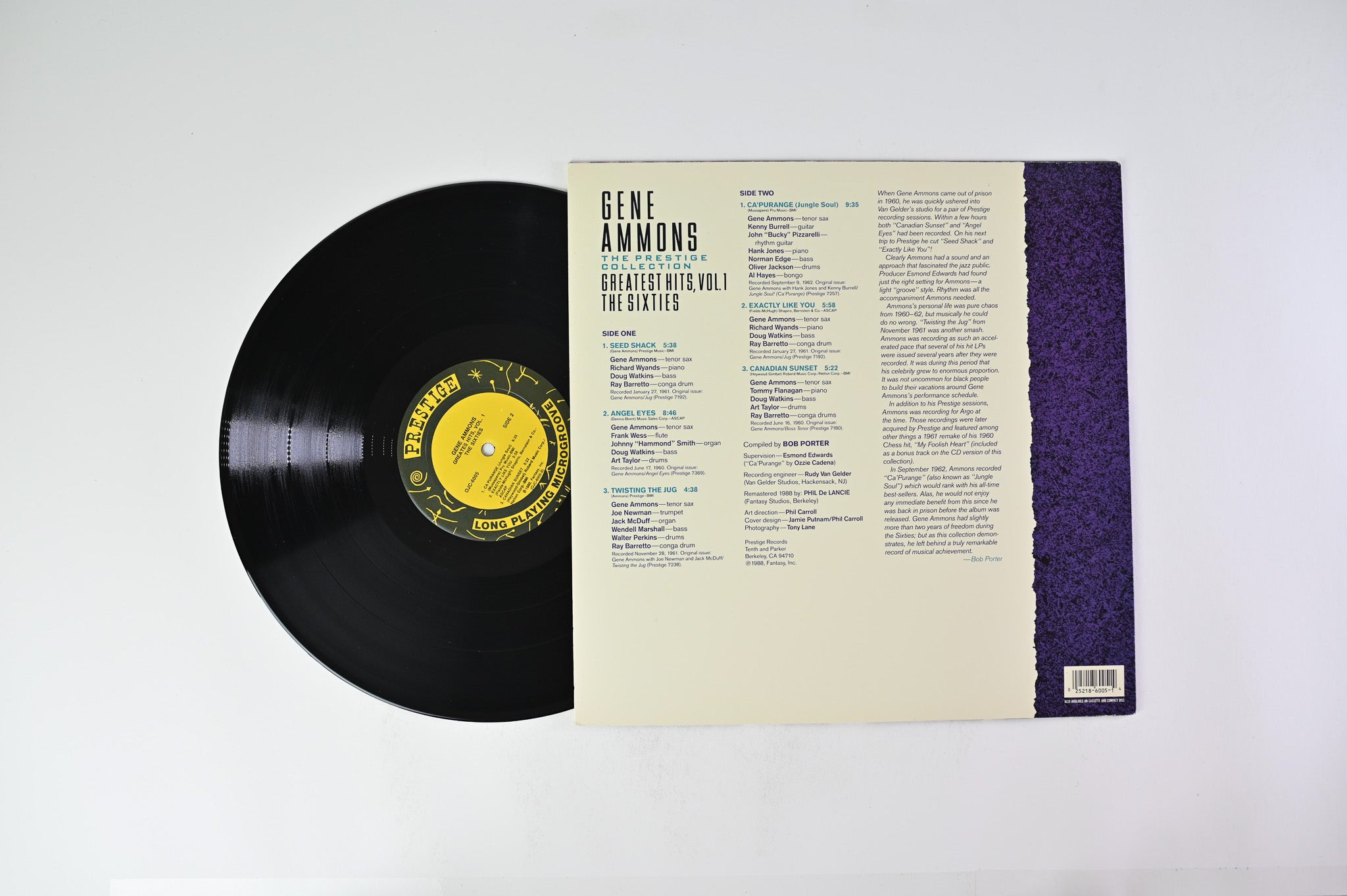 Gene Ammons Greatest Hits Vol. 1 - The Sixties on Original Jazz Classics