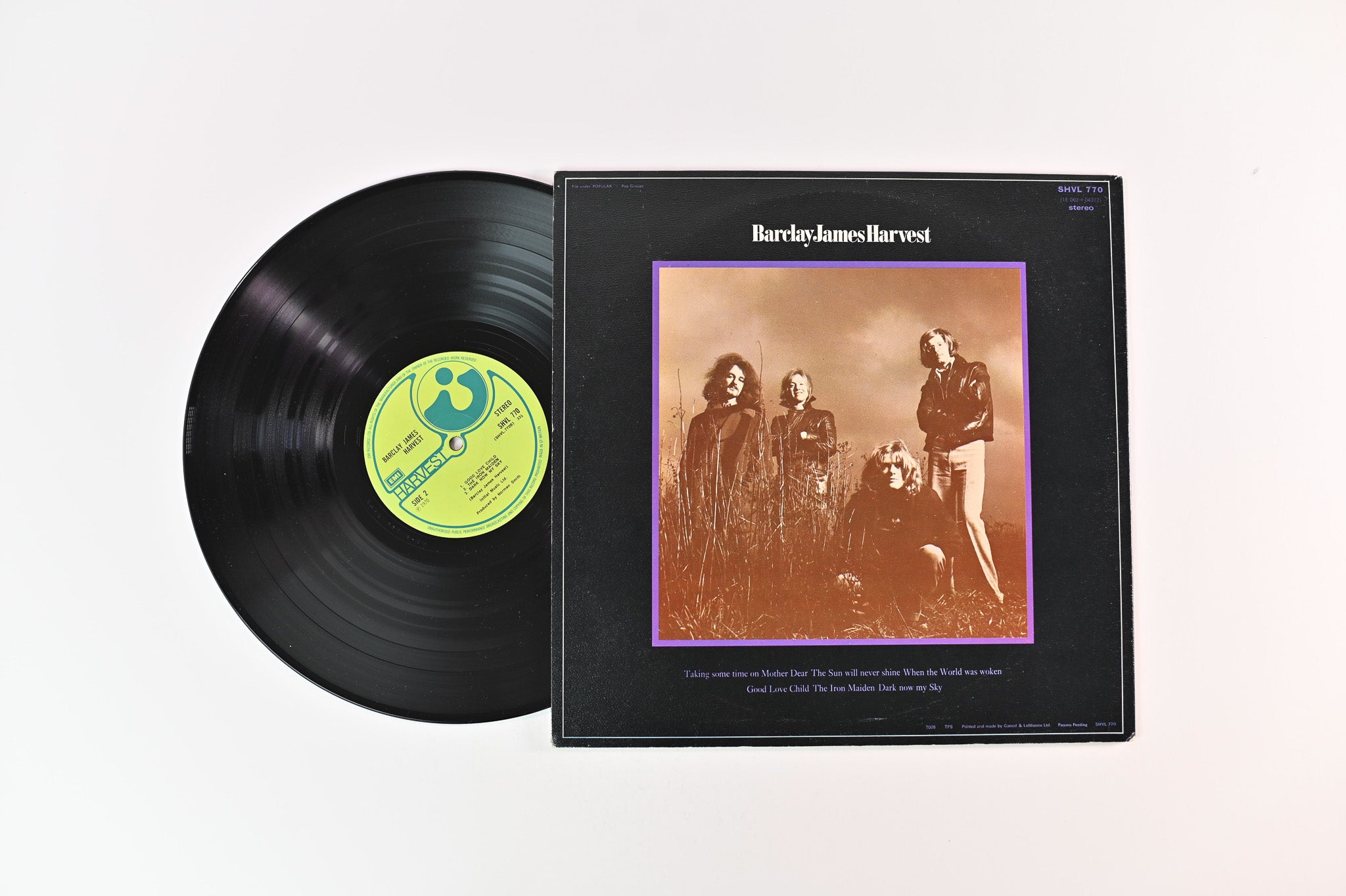 Barclay James Harvest - Barclay James Harvest on EMI Harvest UK Reissue