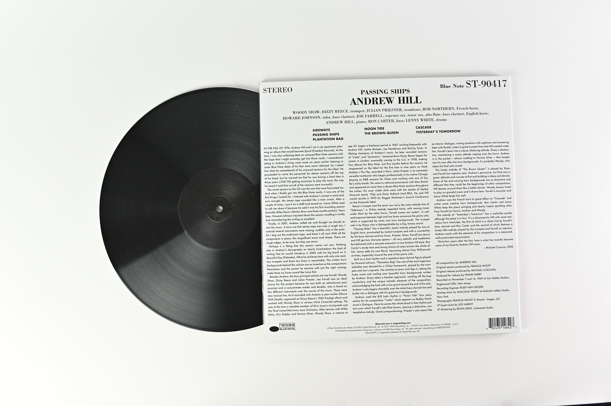 Andrew Hill - Passing Ships on Blue Note Tone Poet Series