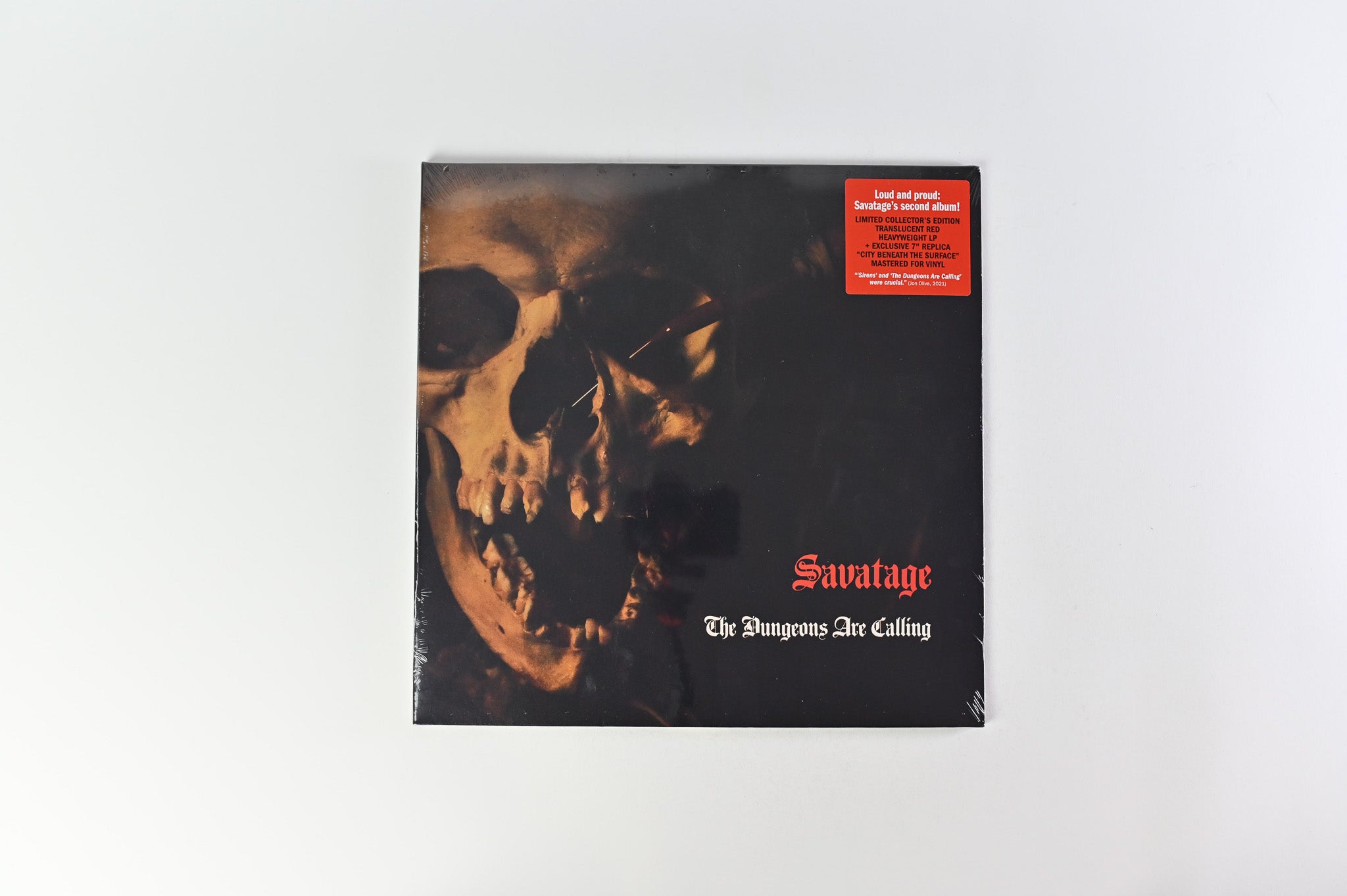Savatage - The Dungeons Are Calling on Ear Music Classics Red Translucent Vinyl Sealed