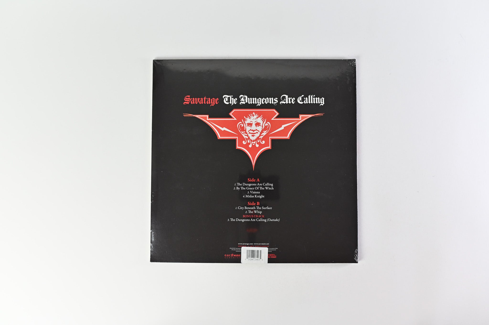 Savatage - The Dungeons Are Calling on Ear Music Classics Red Translucent Vinyl Sealed
