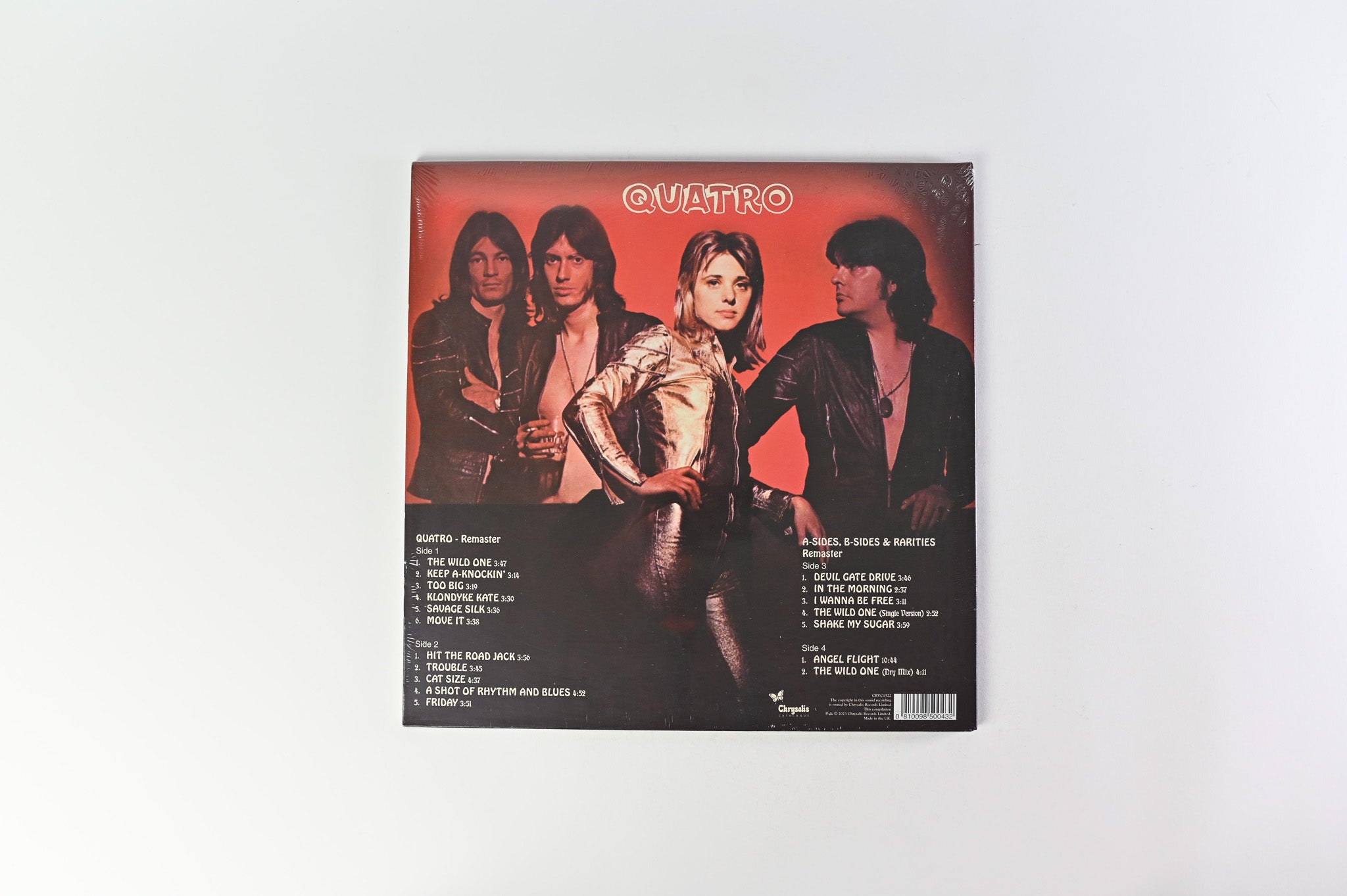 Suzi Quatro - Quatro on Chrysalis Catalogue RSD 2023 Green Vinyl Reissue Seale
