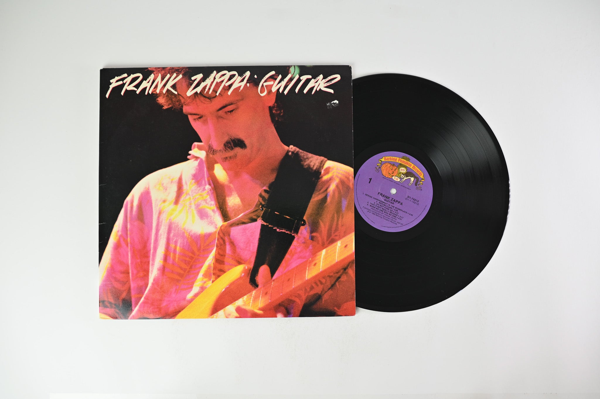 Frank Zappa - Guitar on Barking Pumpkin Records