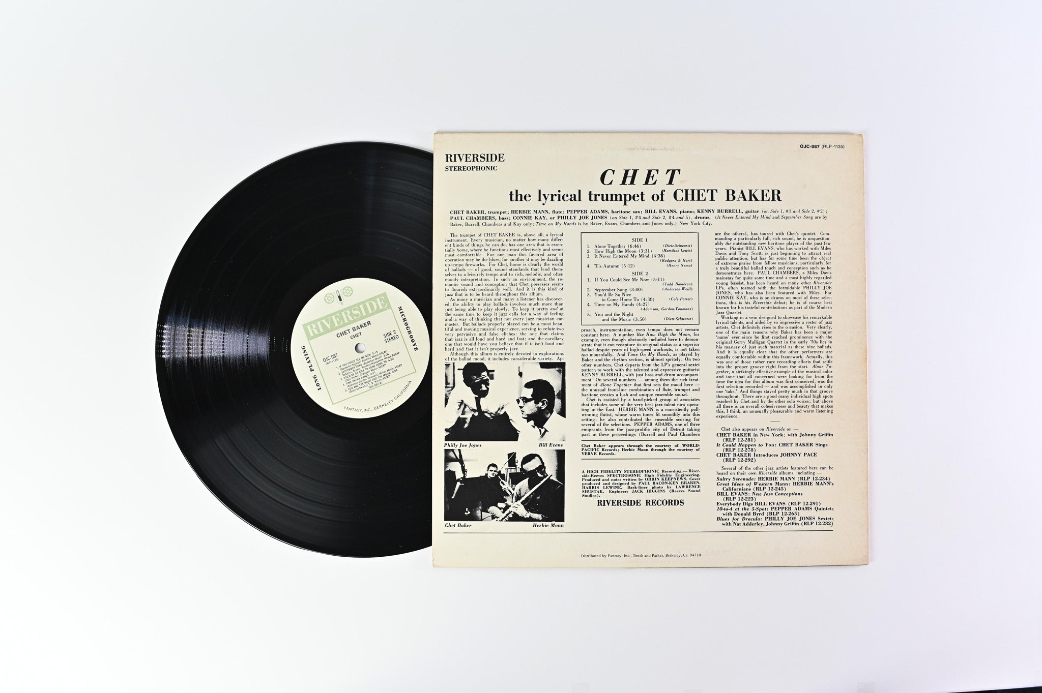 Chet Baker - Chet on Original Jazz Classics