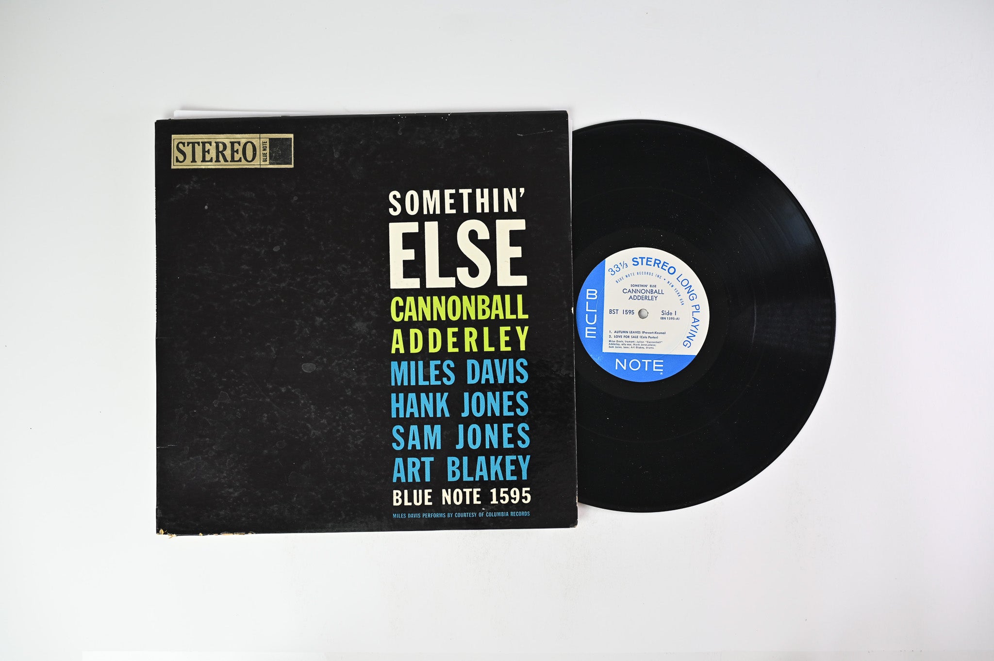 Cannonball Adderley - Somethin' Else on Blue Note – BST 1595 - New York 1964 Stereo Pressing RVG Ear