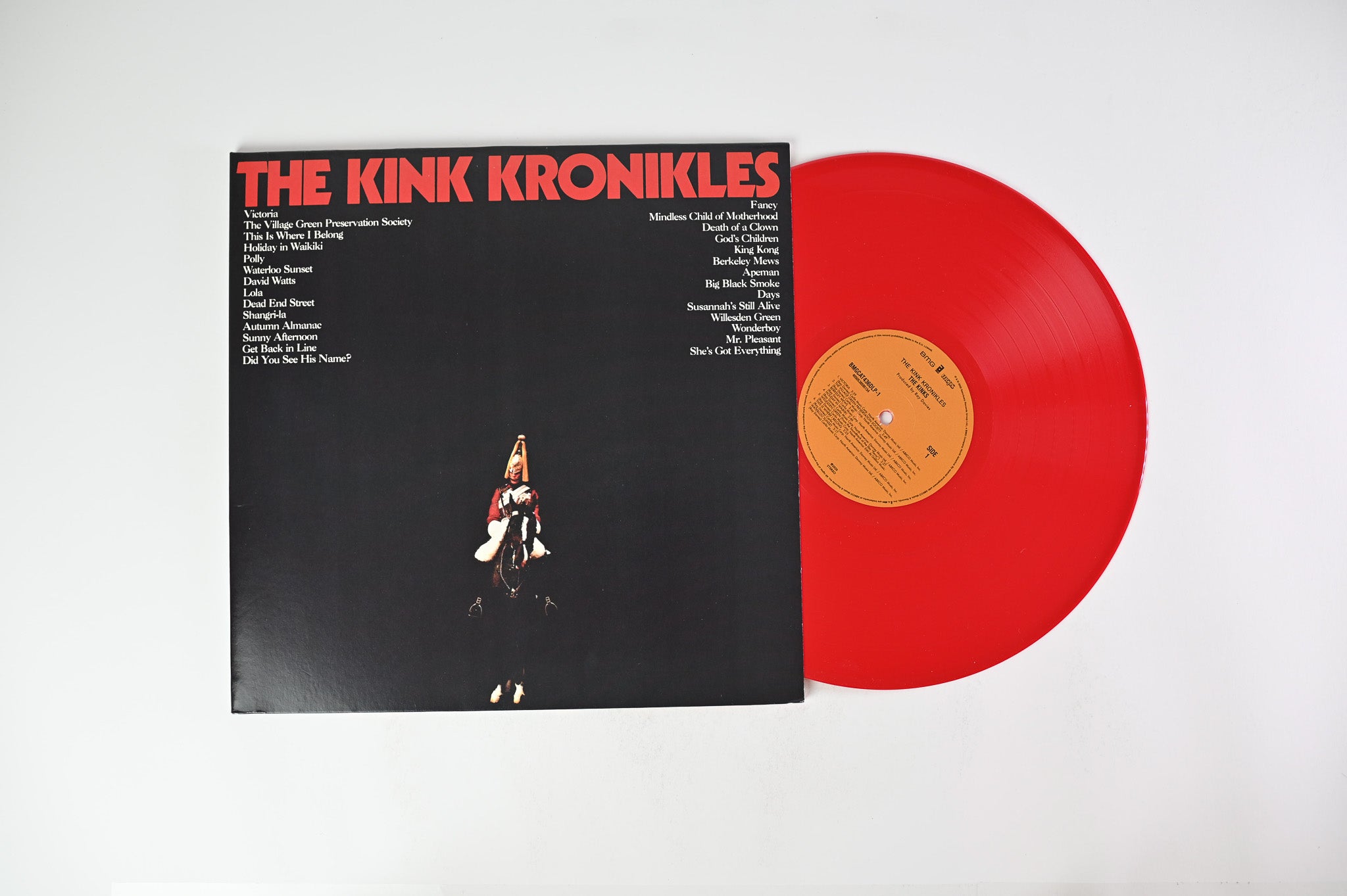 ◾️2018年RSD限定アナログ2LP◾️THE KINKS / ザ・キンクス■ P The Kinks - The Kink Kronikles on BMG ABKCO Ltd Red Vinyl Reissue