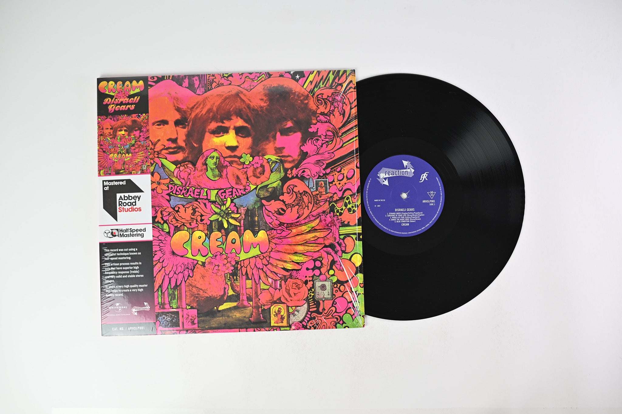disraeli gears cover Cream - Disraeli Gears on Reaction