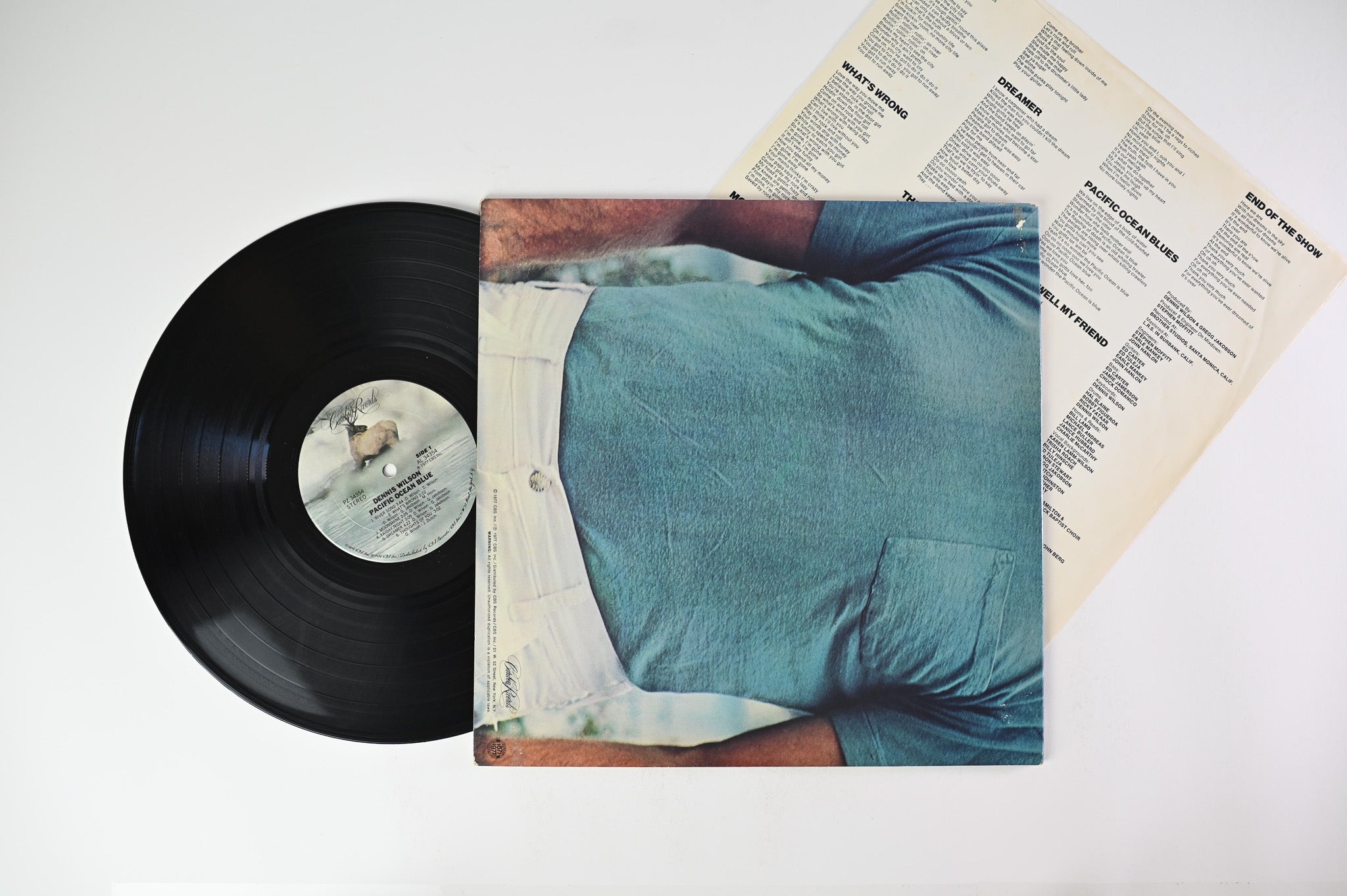 Dennis Wilson - Pacific Ocean Blue on Caribou Records