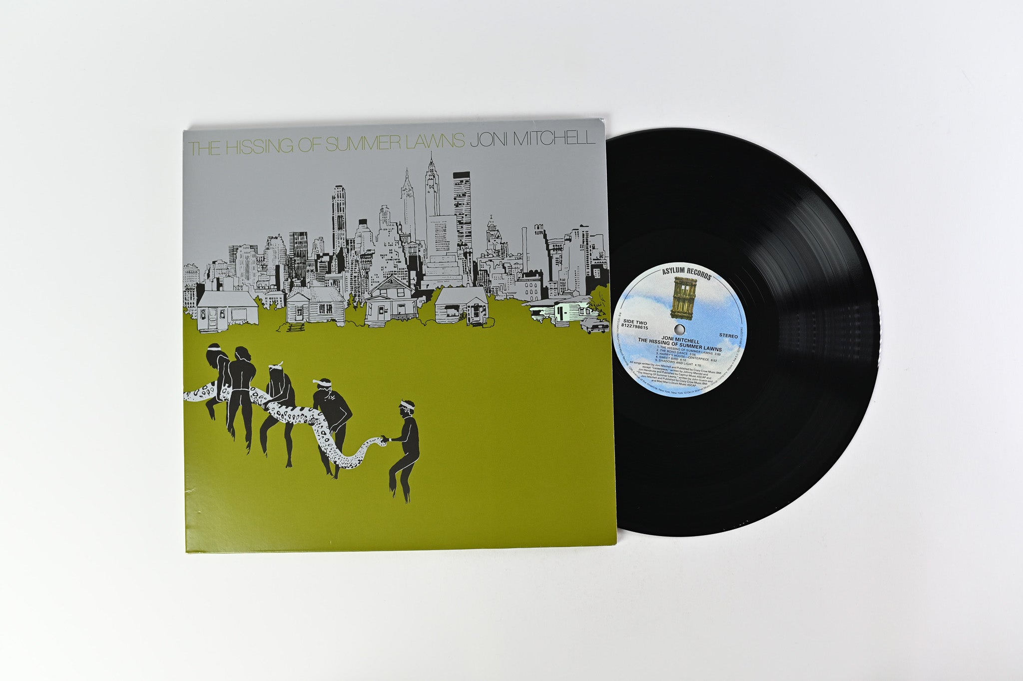 Joni Mitchell - The Hissing Of Summer Lawns on Asylum 180 Gram Reissue