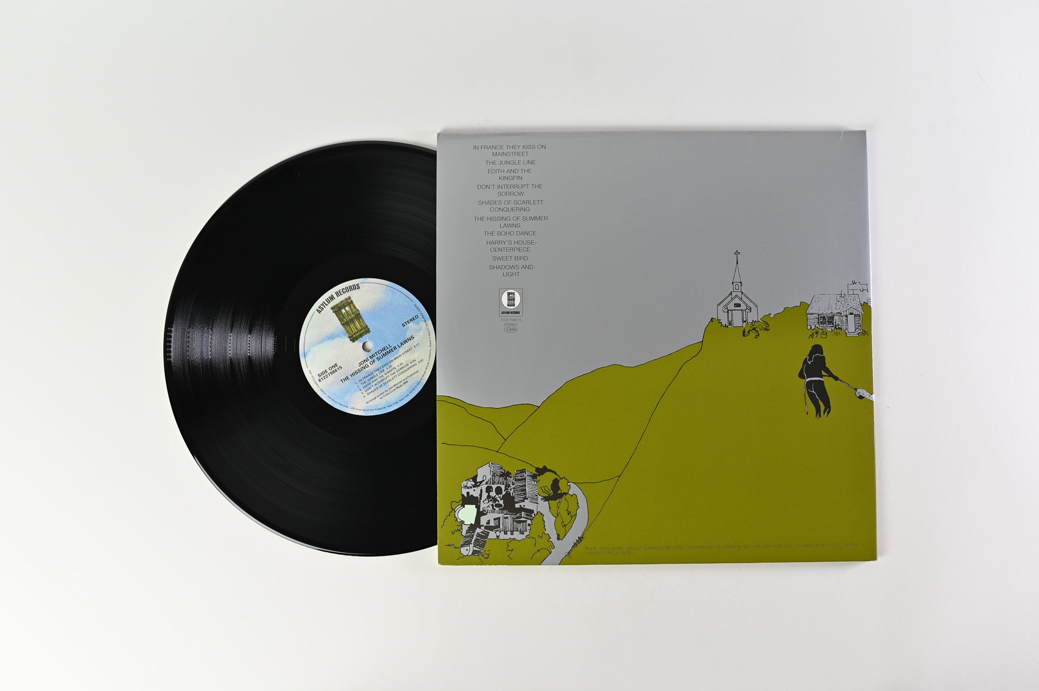 Joni Mitchell - The Hissing Of Summer Lawns on Asylum 180 Gram Reissue