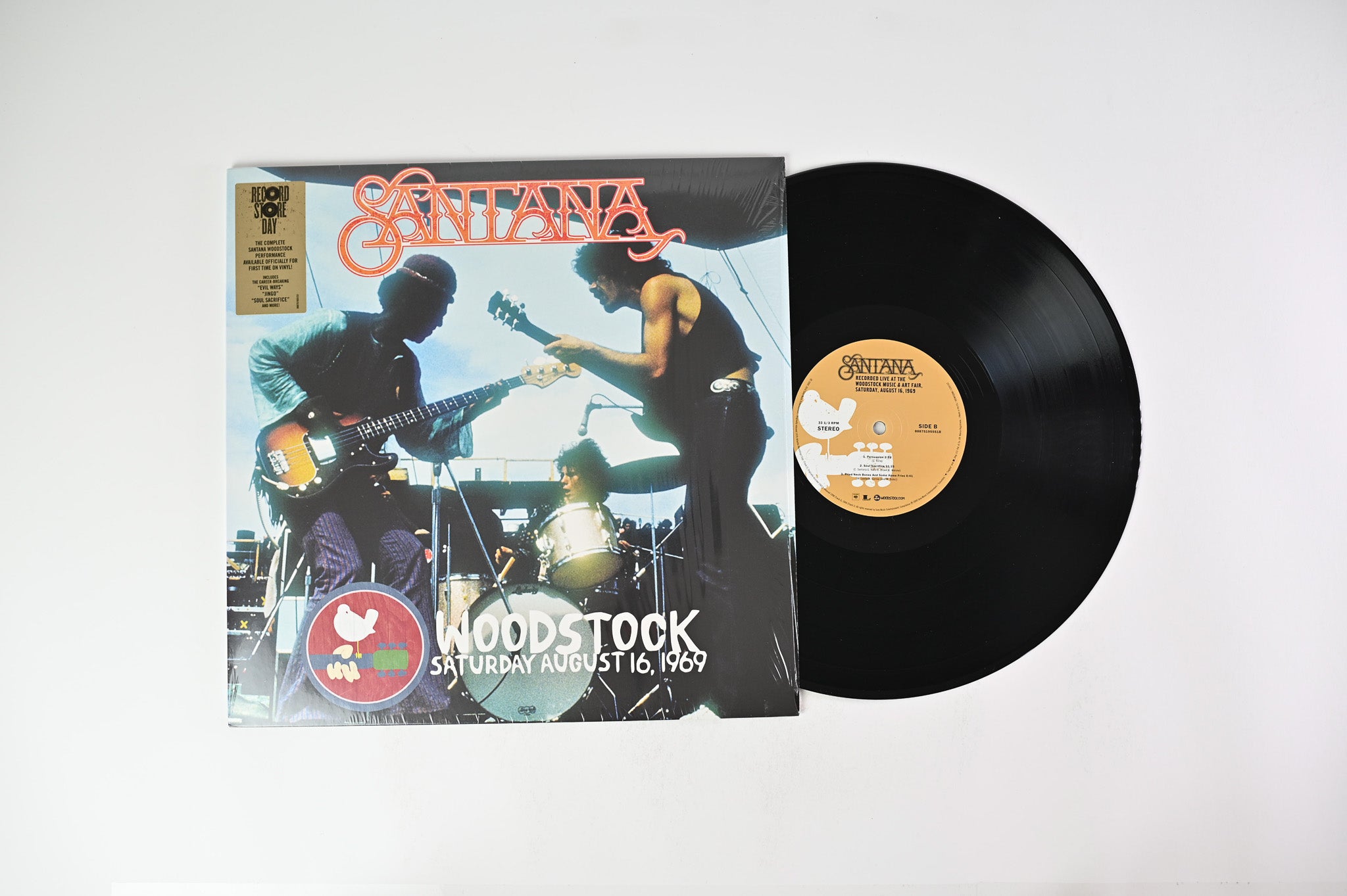 Santana - Woodstock (Saturday, August 16, 1969) on Columbia / Legacy - RSD 2017