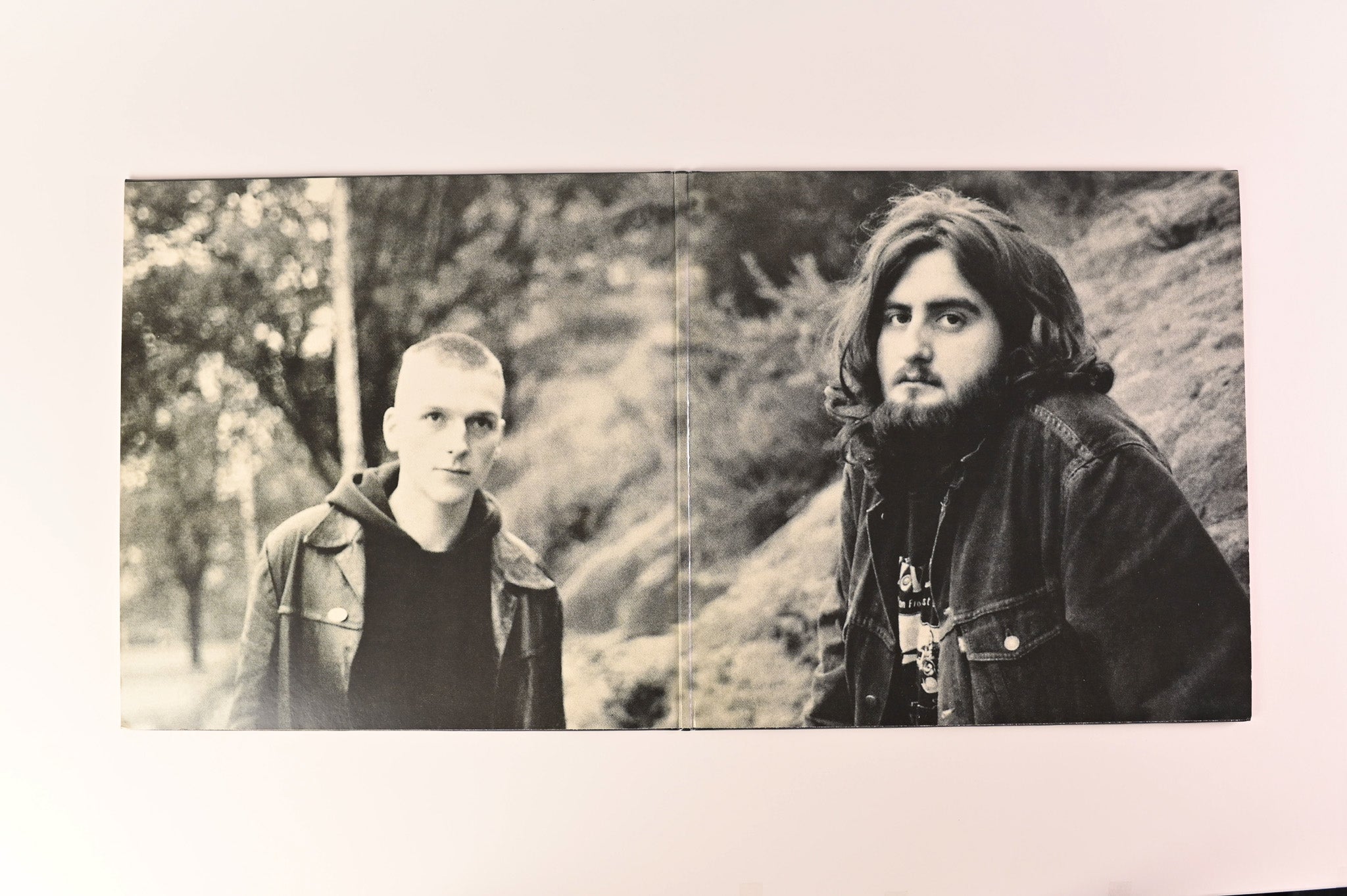 Godflesh - Godflesh on Earache Ltd Clear with White Marbled Reissue