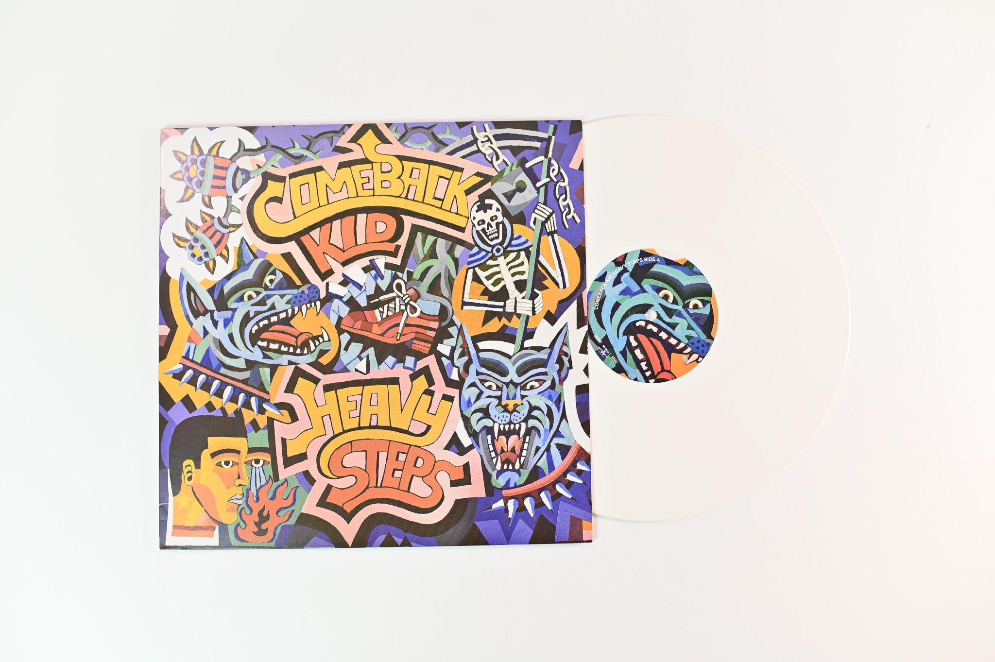 Comeback Kid - Heavy Steps on Nuclear Blast - White Vinyl