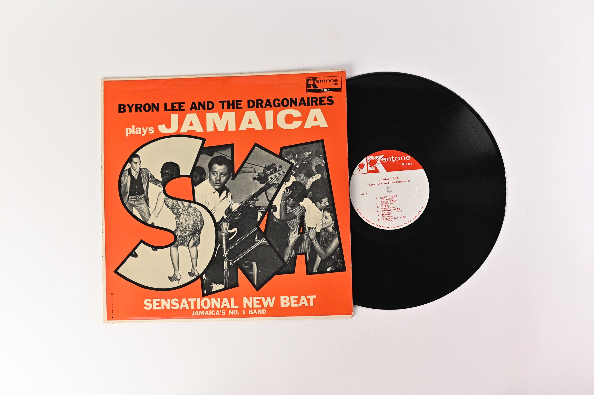 Byron Lee And The Dragonaires - Plays Jamaica Ska on Kentone