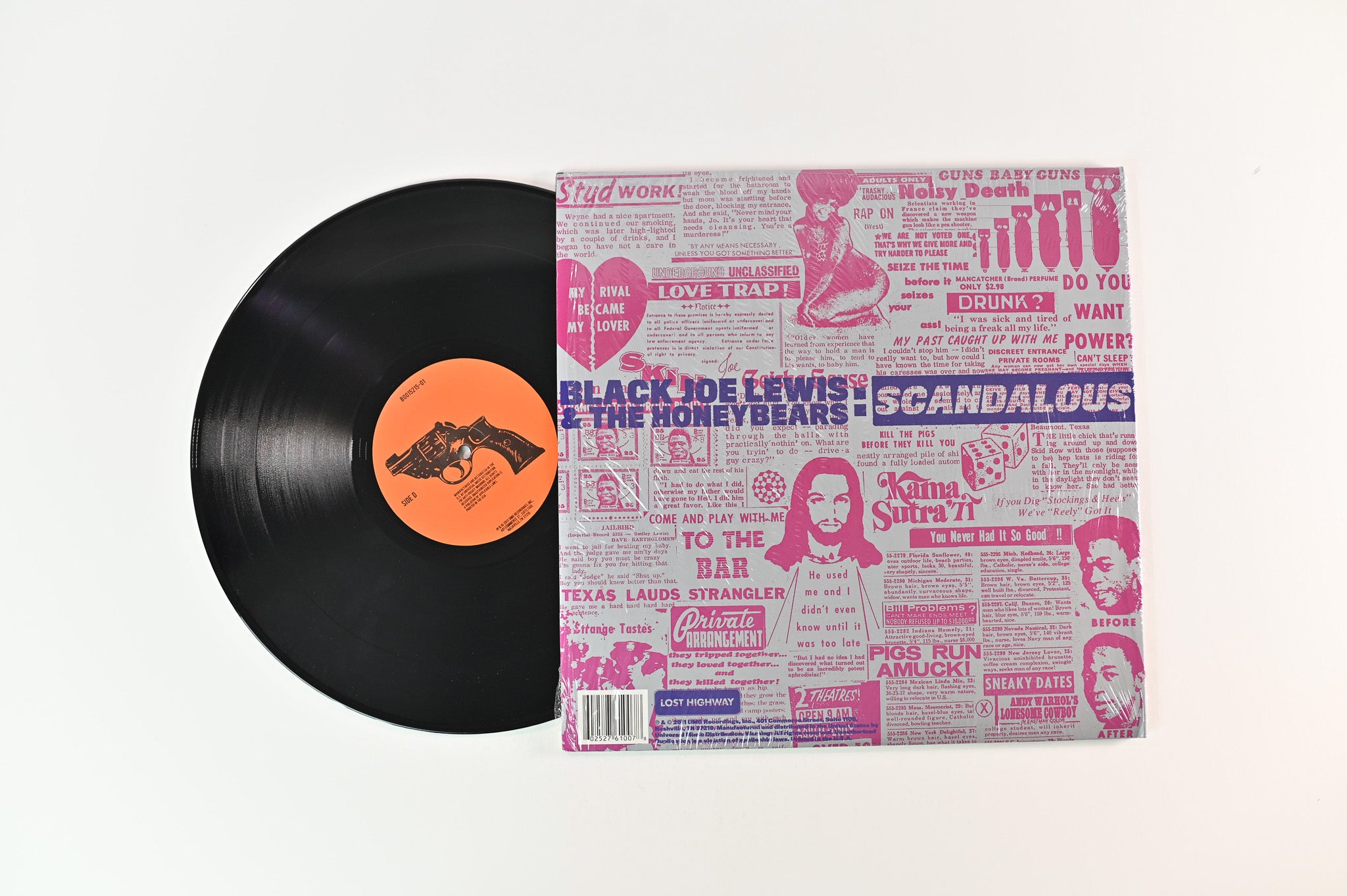 Black Joe Lewis & The Honeybears - Scandalous on Lost Highway - Clear/Black Vinyl