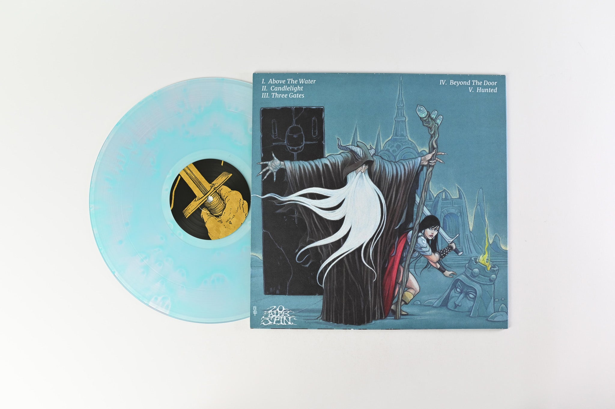 Khemmis - Hunted on 20 Buck Spin Ltd Clear / Blue Splatter Reissue